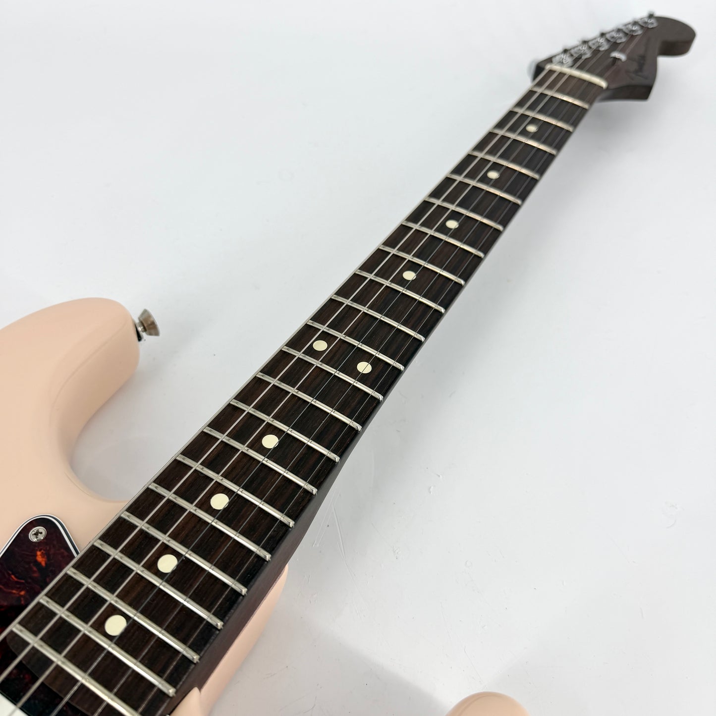 2021 Fender Limited Edition American Professional II Stratocaster Solid Rosewood Neck - Shell Pink