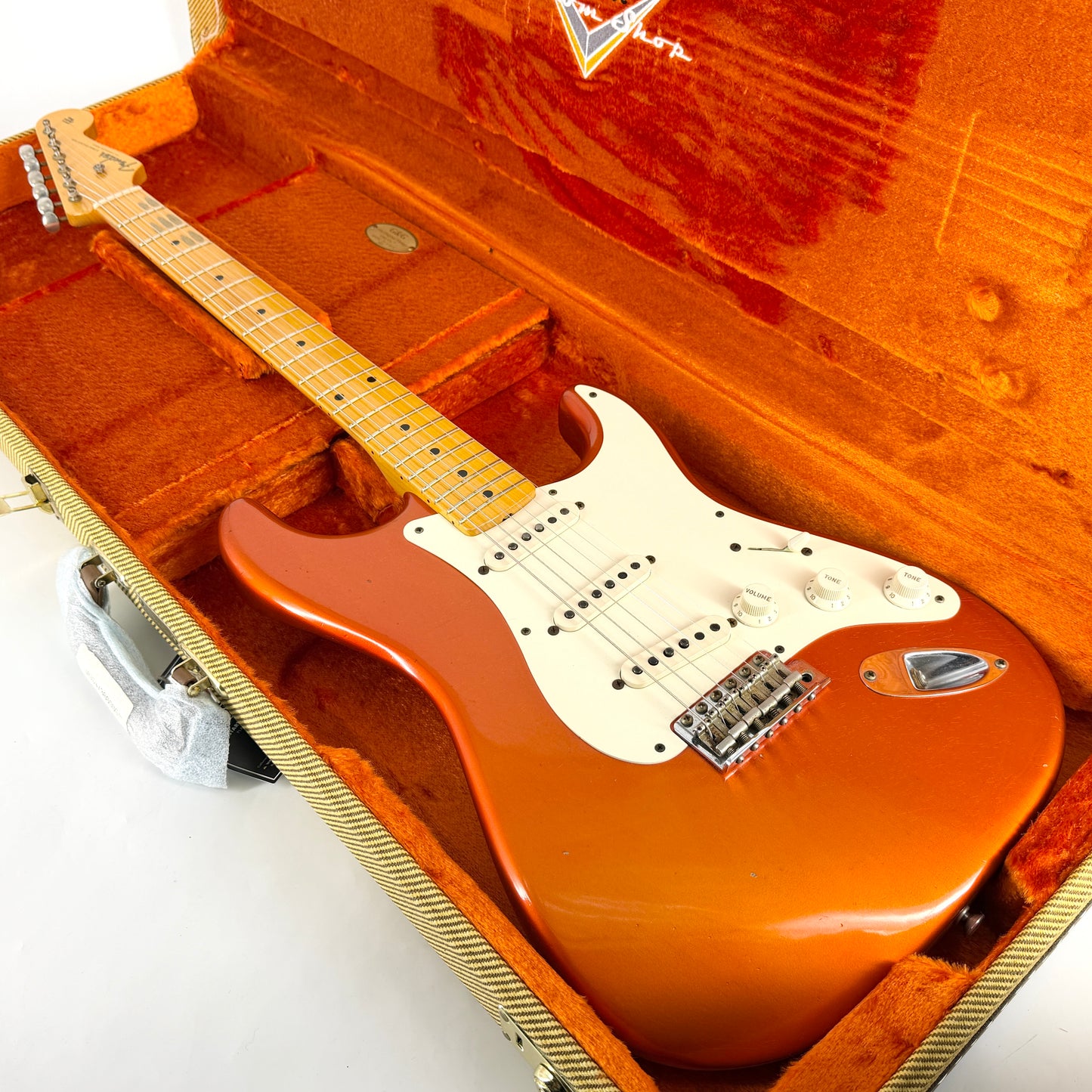 2010 Fender Custom Shop '57 Stratocaster Journeyman Relic - Candy Tangerine