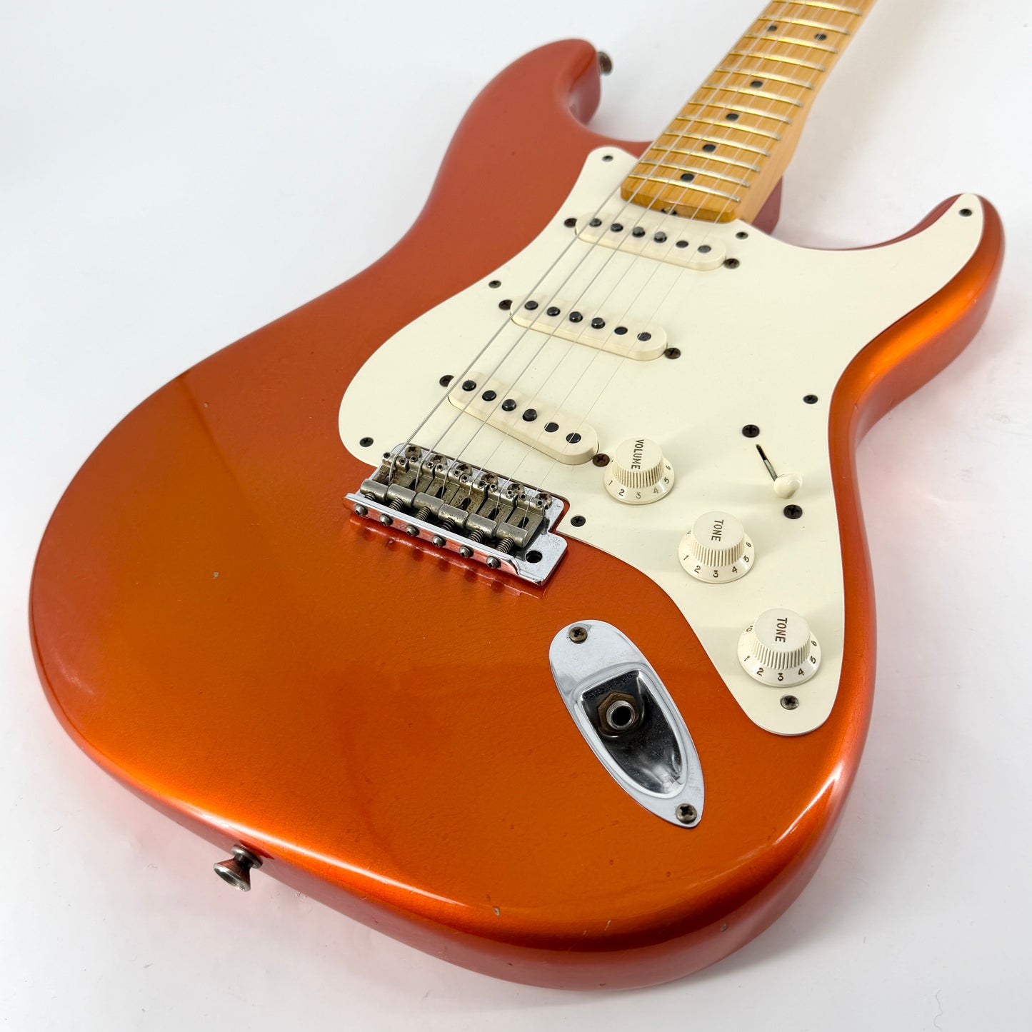 2010 Fender Custom Shop '57 Stratocaster Journeyman Relic - Candy Tangerine