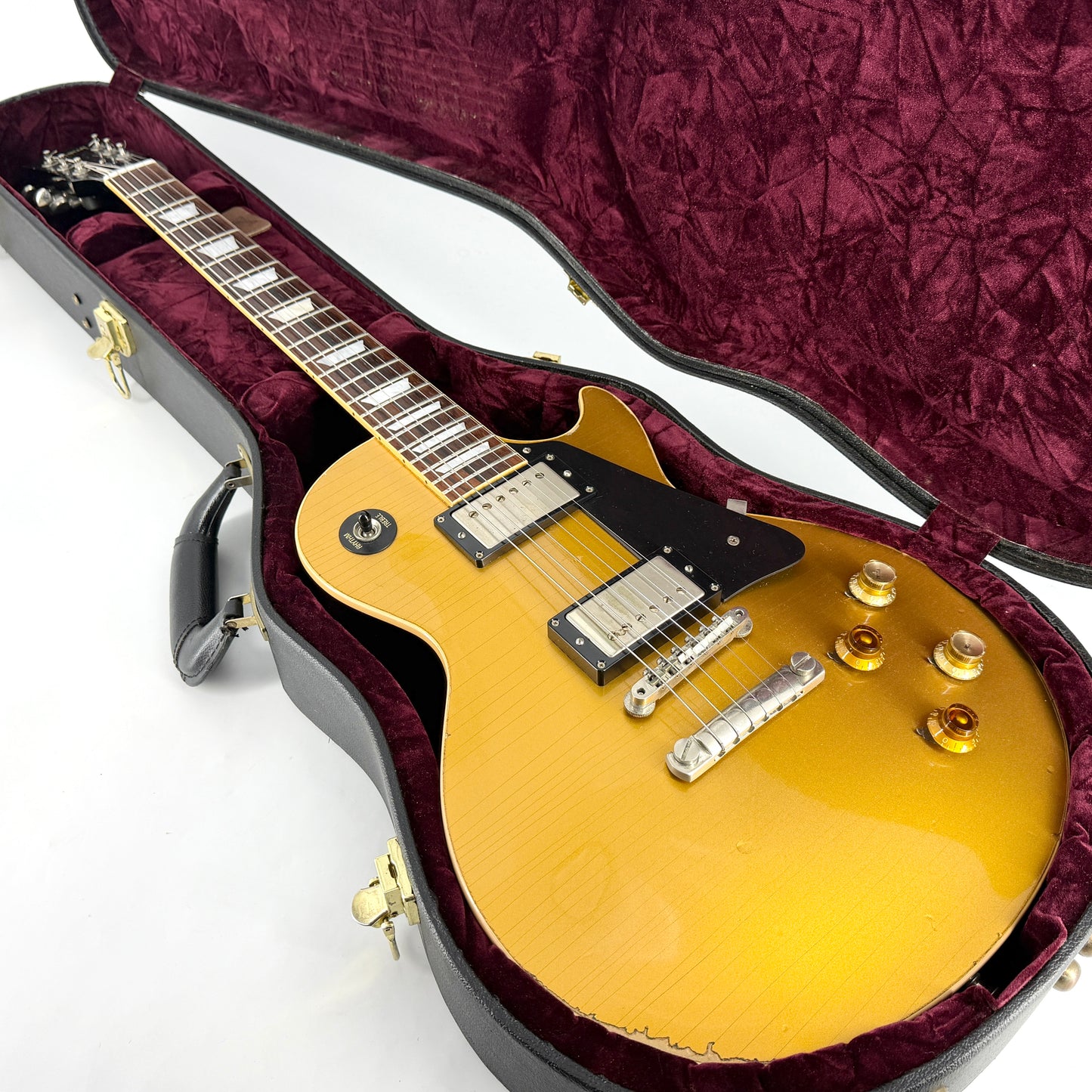 2008 Gibson Custom Shop 'Inspired By' Joe Bonamassa Aged Les Paul - Goldtop
