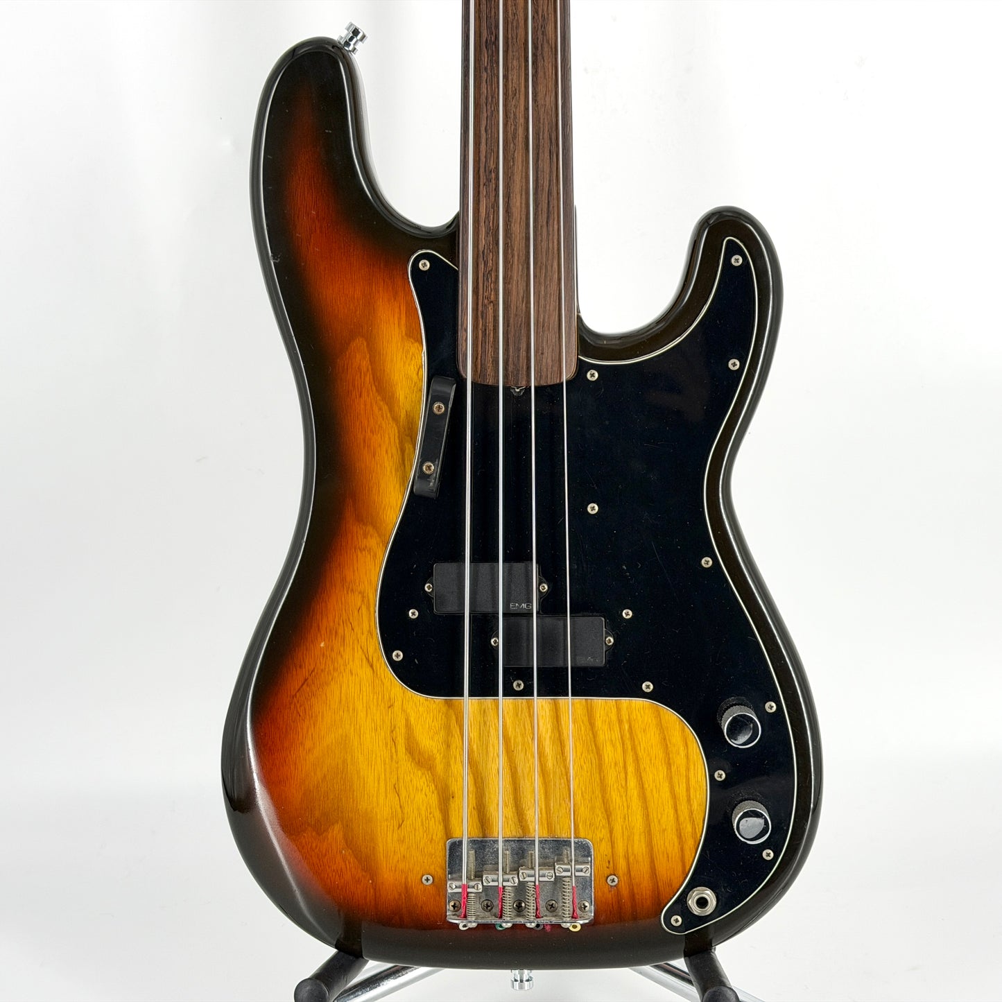 1978 Fender Fretless Precision Bass - Sunburst