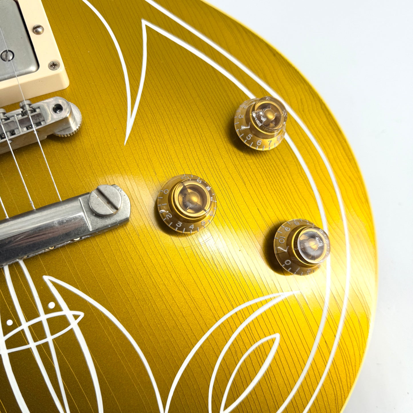 2013 Gibson Custom Shop Billy Gibbons Pinstripe '57 Les Paul - Gold Top