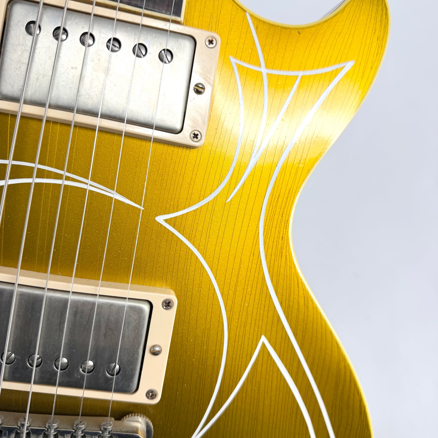 2013 Gibson Custom Shop Billy Gibbons Pinstripe '57 Les Paul - Gold Top