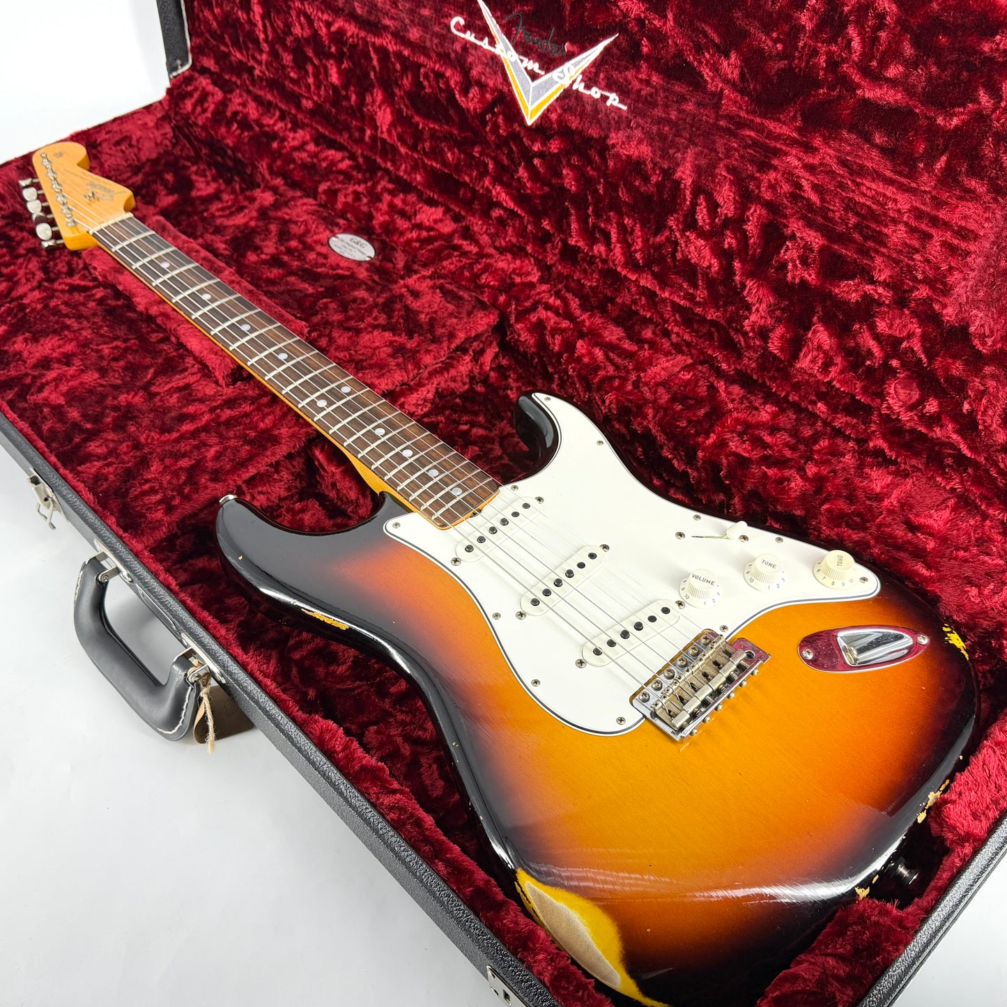2019 Fender Custom Shop '65 Stratocaster Relic - 3 Tone Sunburst