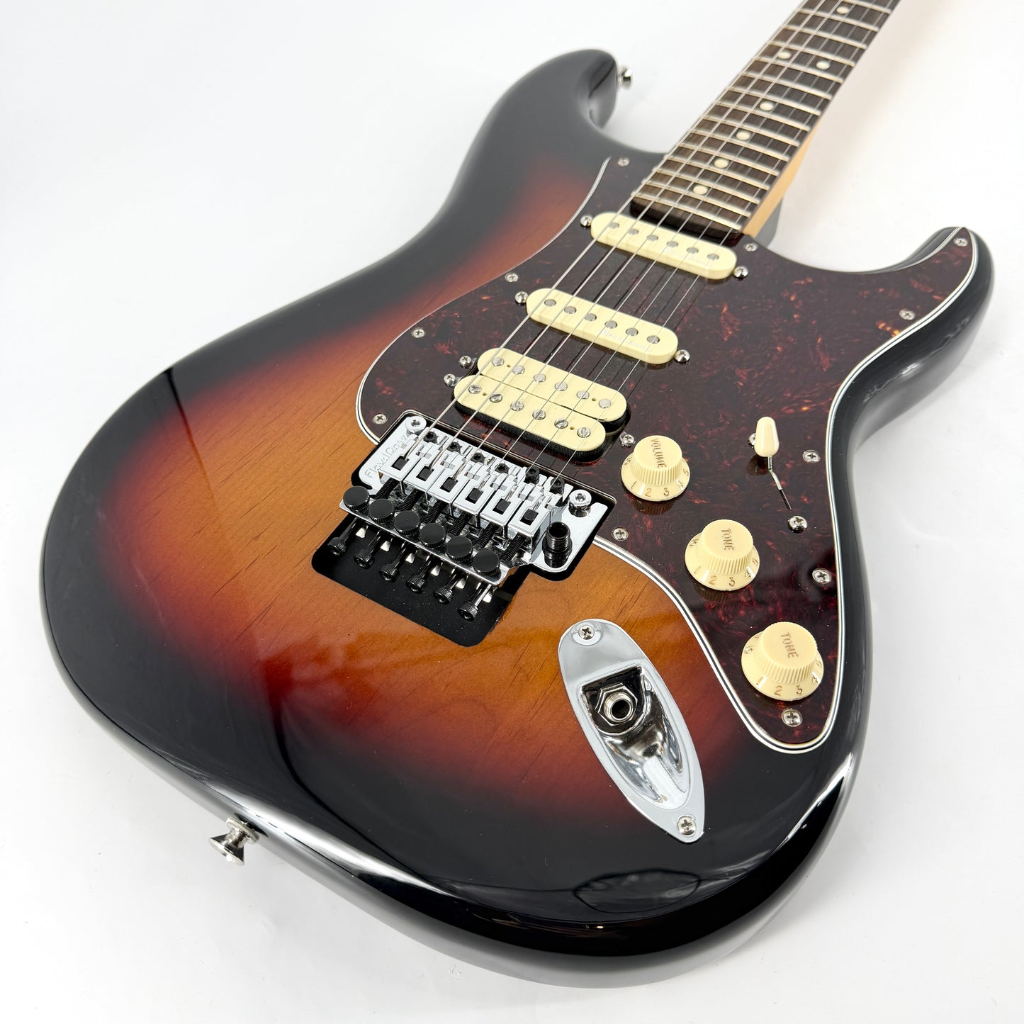 2025 Fender Player II Modified Stratocaster HSS Floyd Rose - 3 Tone Sunburst