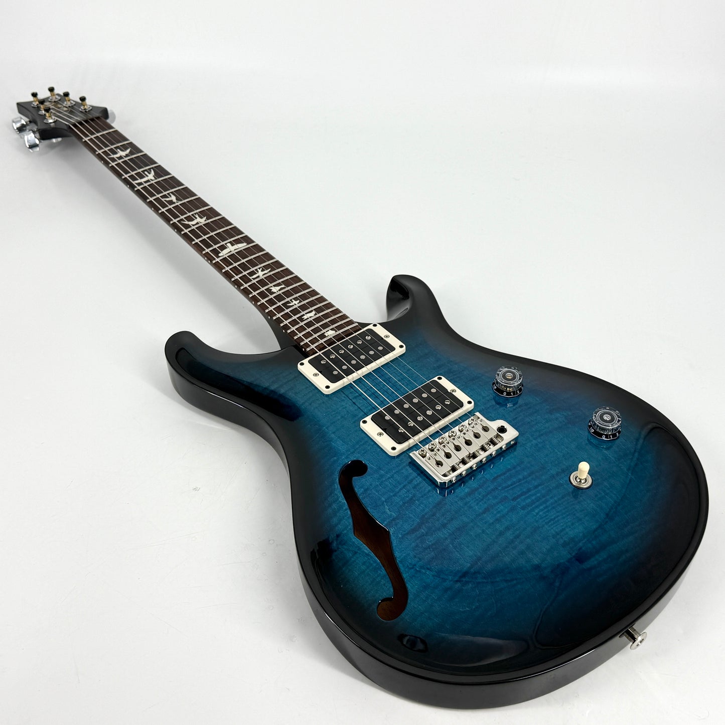 2021 PRS CE24 Semi-Hollow - Blue Matteo