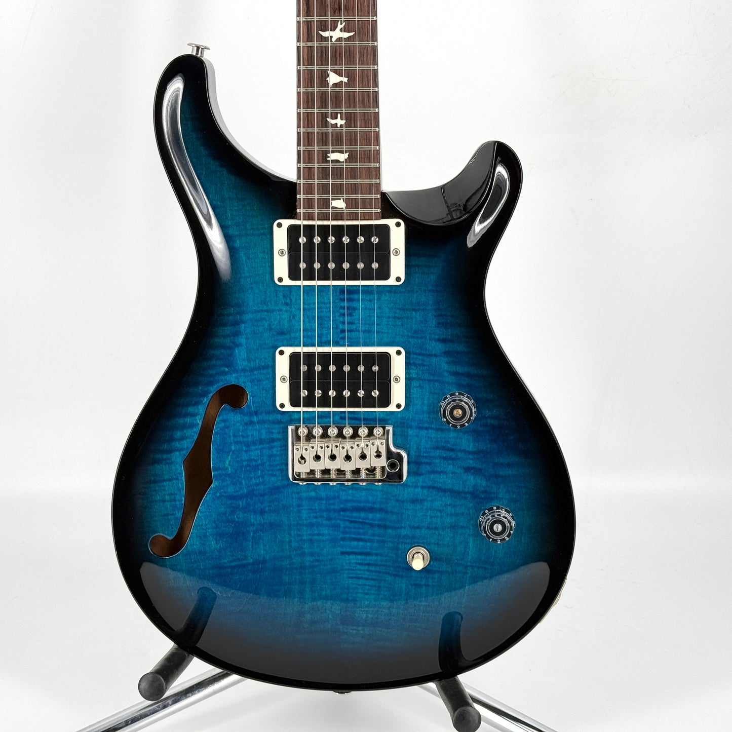 2021 PRS CE24 Semi-Hollow - Blue Matteo