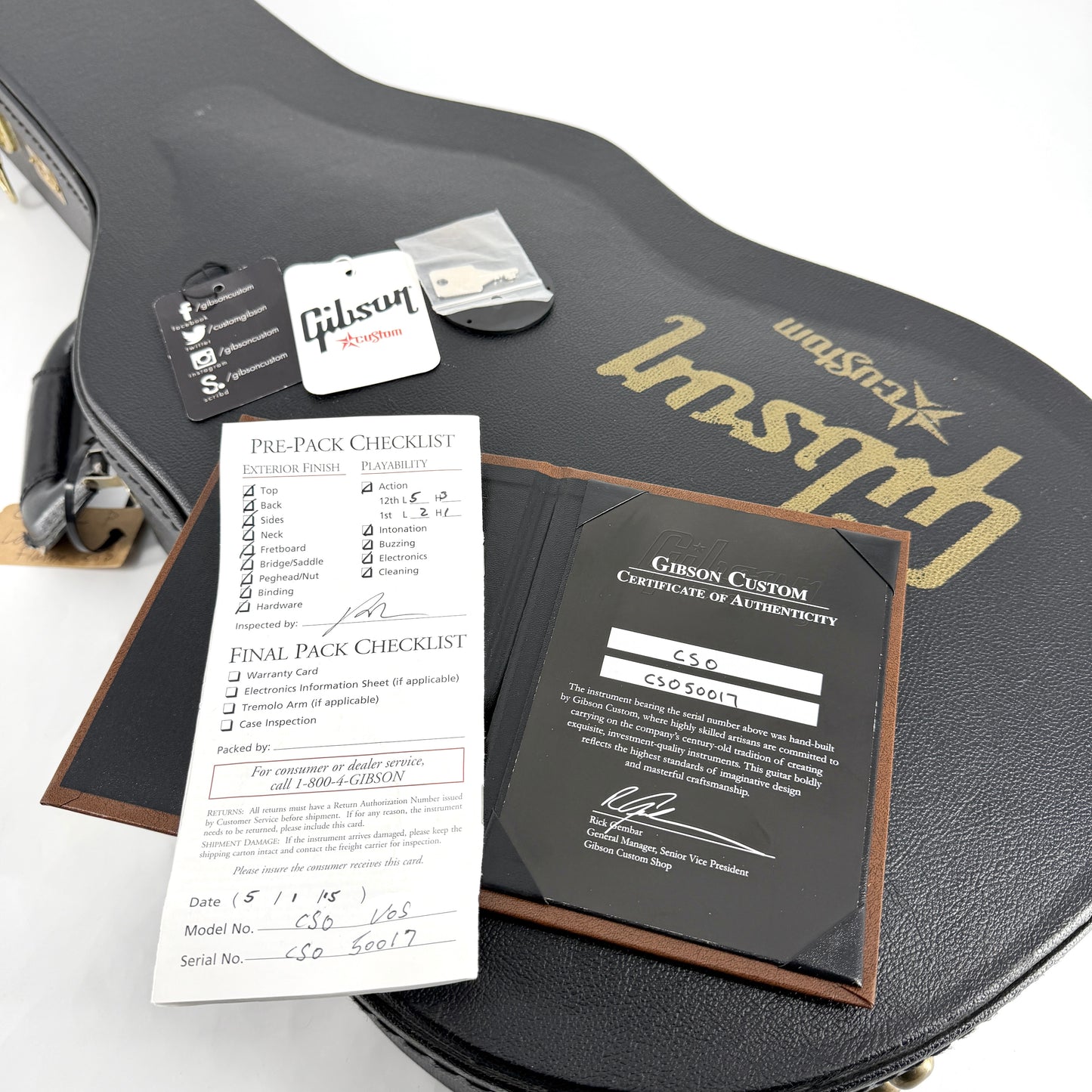 2015 Gibson Custom Shop 1960 Les Paul - Lemon Burst VOS