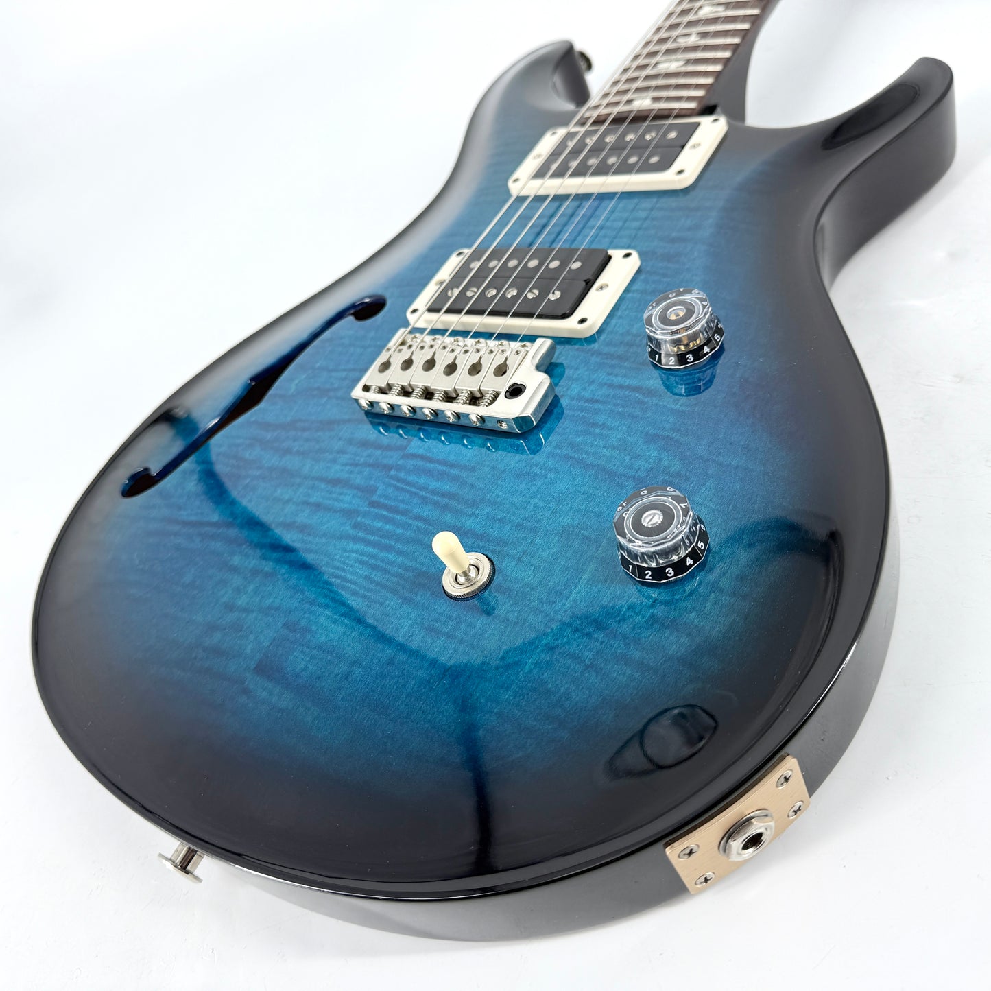 2021 PRS CE24 Semi-Hollow - Blue Matteo