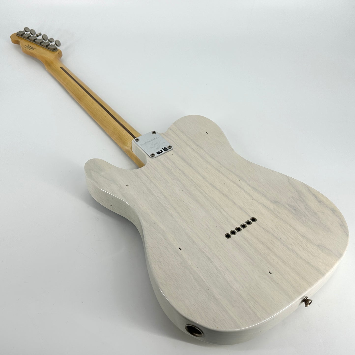 2018 Fender Custom Shop EU Paul Waller Master Design '53 Telecaster Journeyman Relic - White Blonde