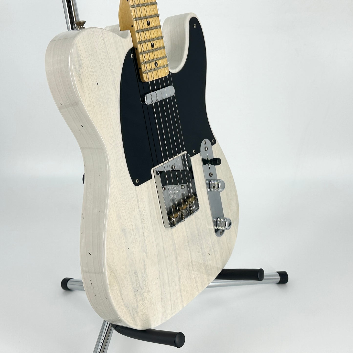 2018 Fender Custom Shop EU Paul Waller Master Design '53 Telecaster Journeyman Relic - White Blonde