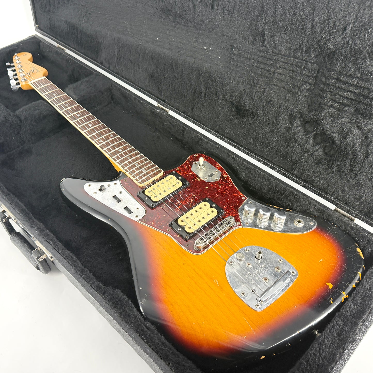 2011 Fender Kurt Cobain Signature Road Worn Jaguar - 3 Colour Sunburst
