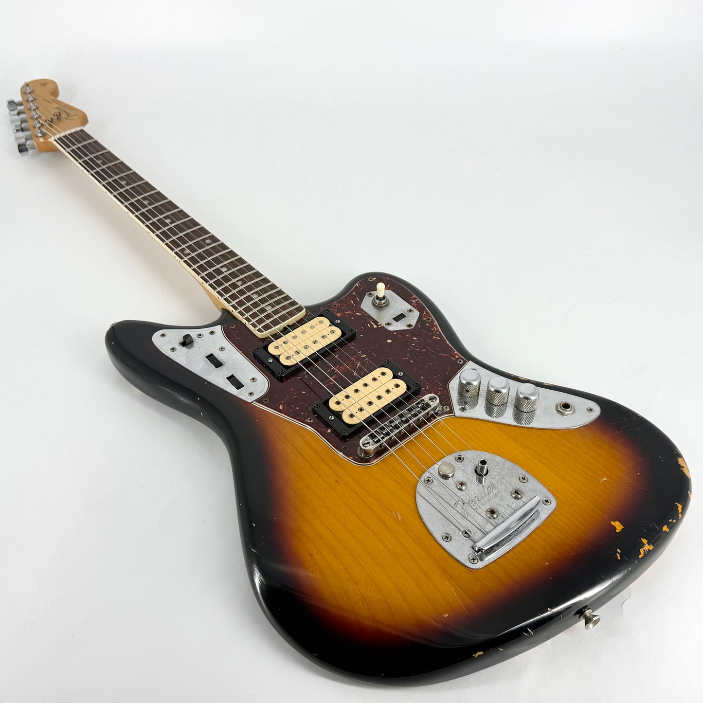 2011 Fender Kurt Cobain Signature Road Worn Jaguar - 3 Colour Sunburst