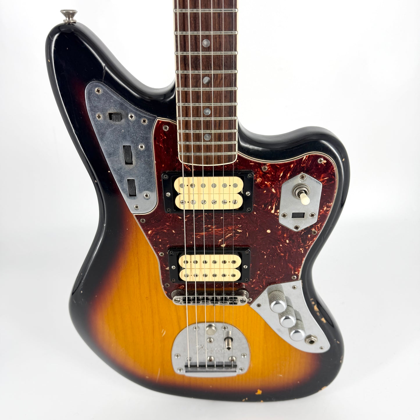 2011 Fender Kurt Cobain Signature Road Worn Jaguar - 3 Colour Sunburst