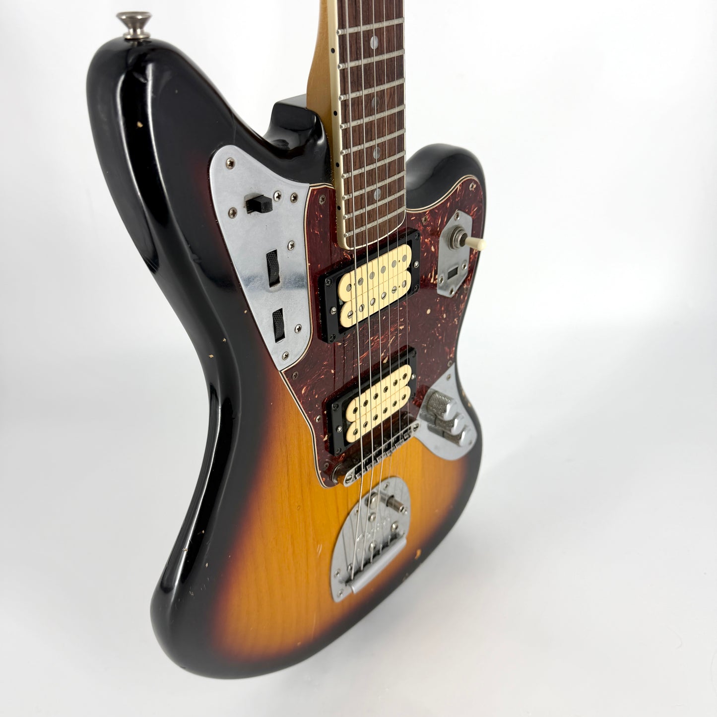 2011 Fender Kurt Cobain Signature Road Worn Jaguar - 3 Colour Sunburst