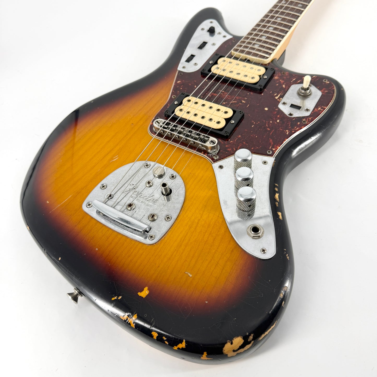 2011 Fender Kurt Cobain Signature Road Worn Jaguar - 3 Colour Sunburst
