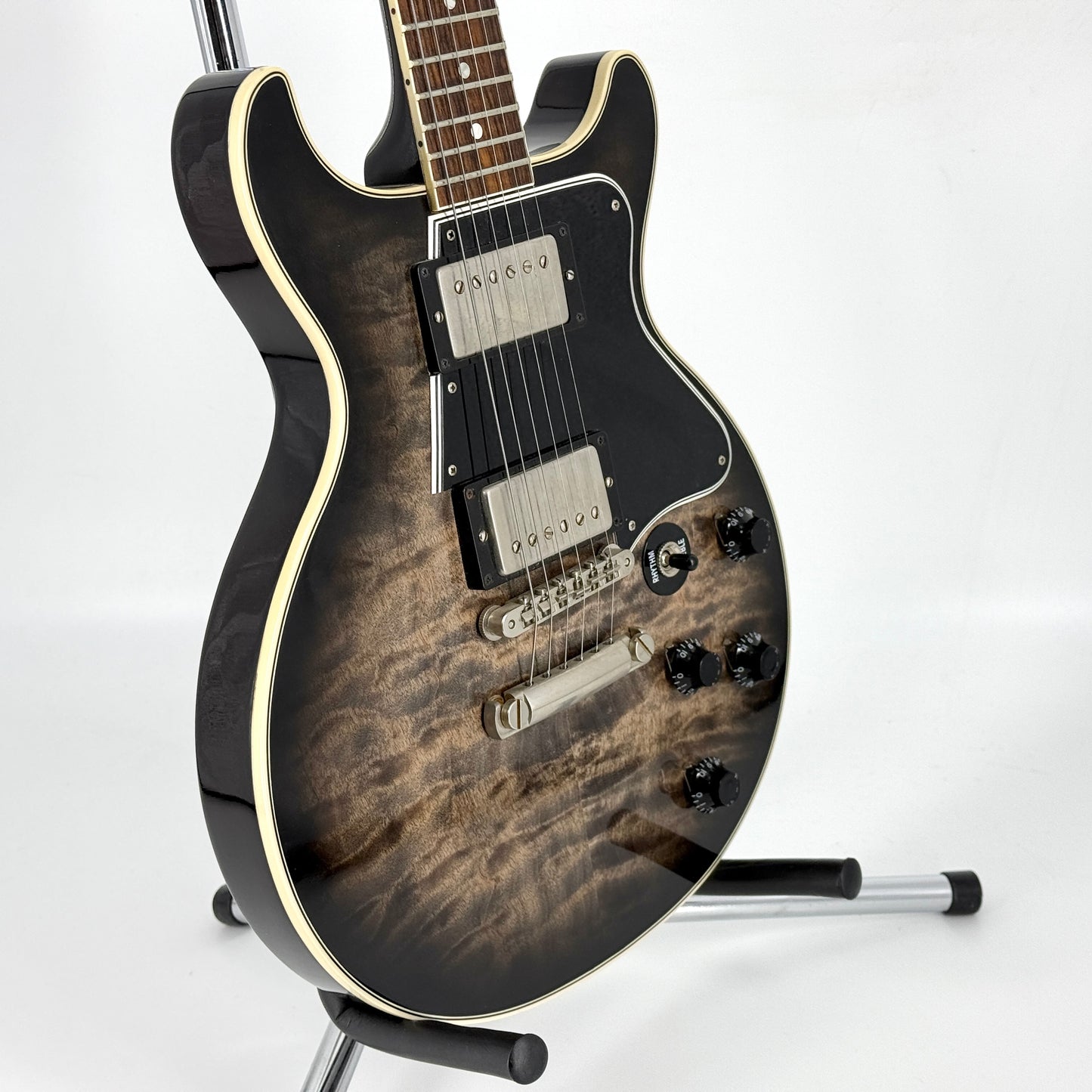 2019 Gibson Custom Shop Les Paul Special Double Cut Figured - Cobra Burst