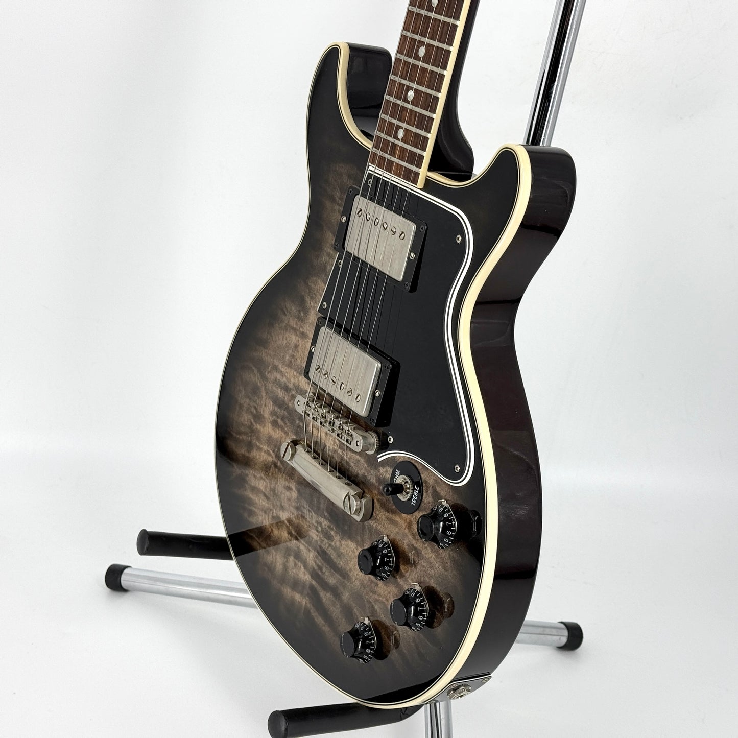 2019 Gibson Custom Shop Les Paul Special Double Cut Figured - Cobra Burst