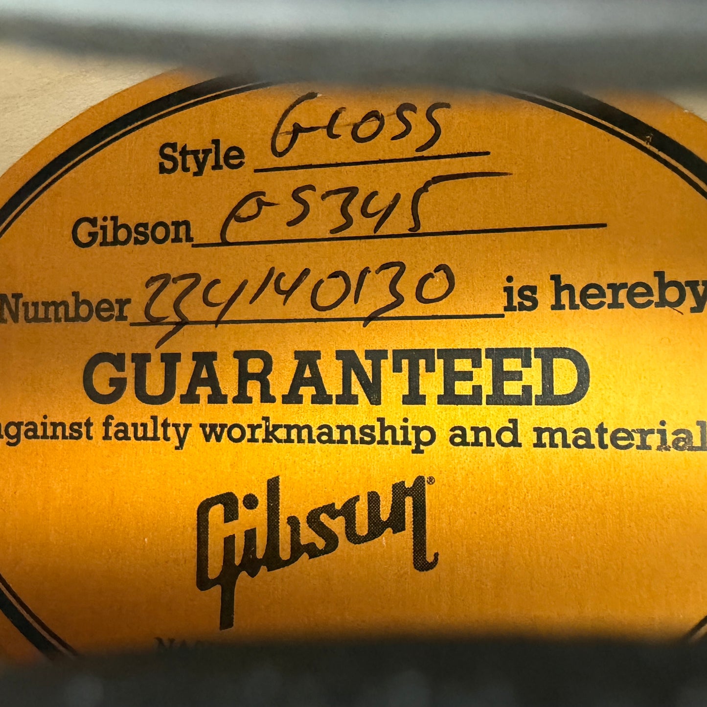 2025 Gibson ES-345 Exclusive - Wine Red