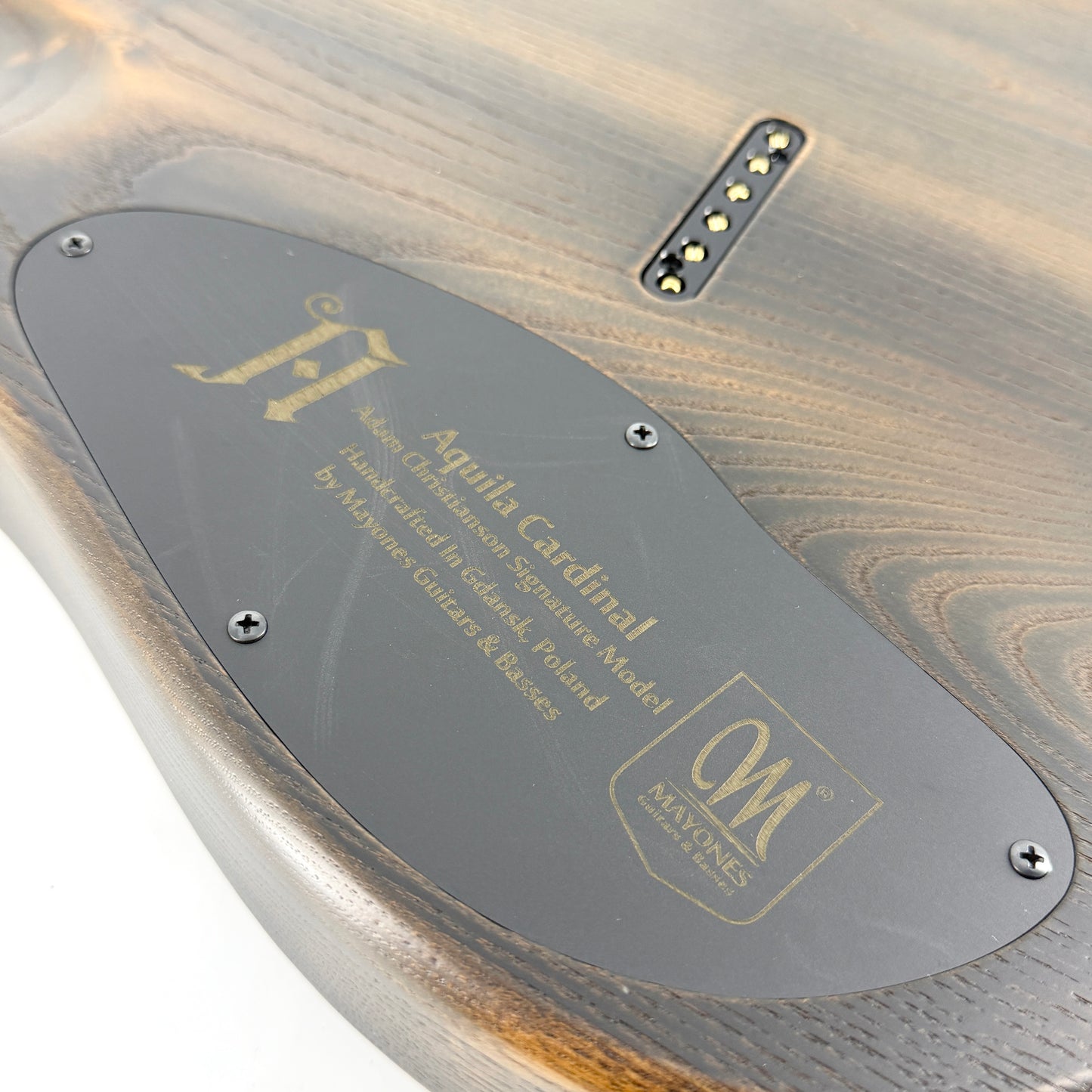 2024 Mayones Aquila Cardinal 6 Adam Christianson - Antique Black