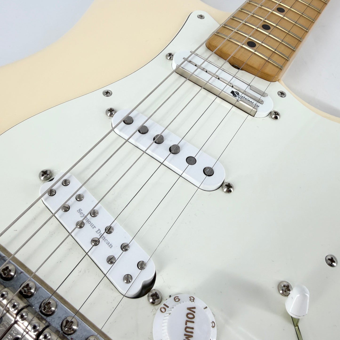 2023 Fender Ed O'Brien Sustainer Stratocaster - Olympic White