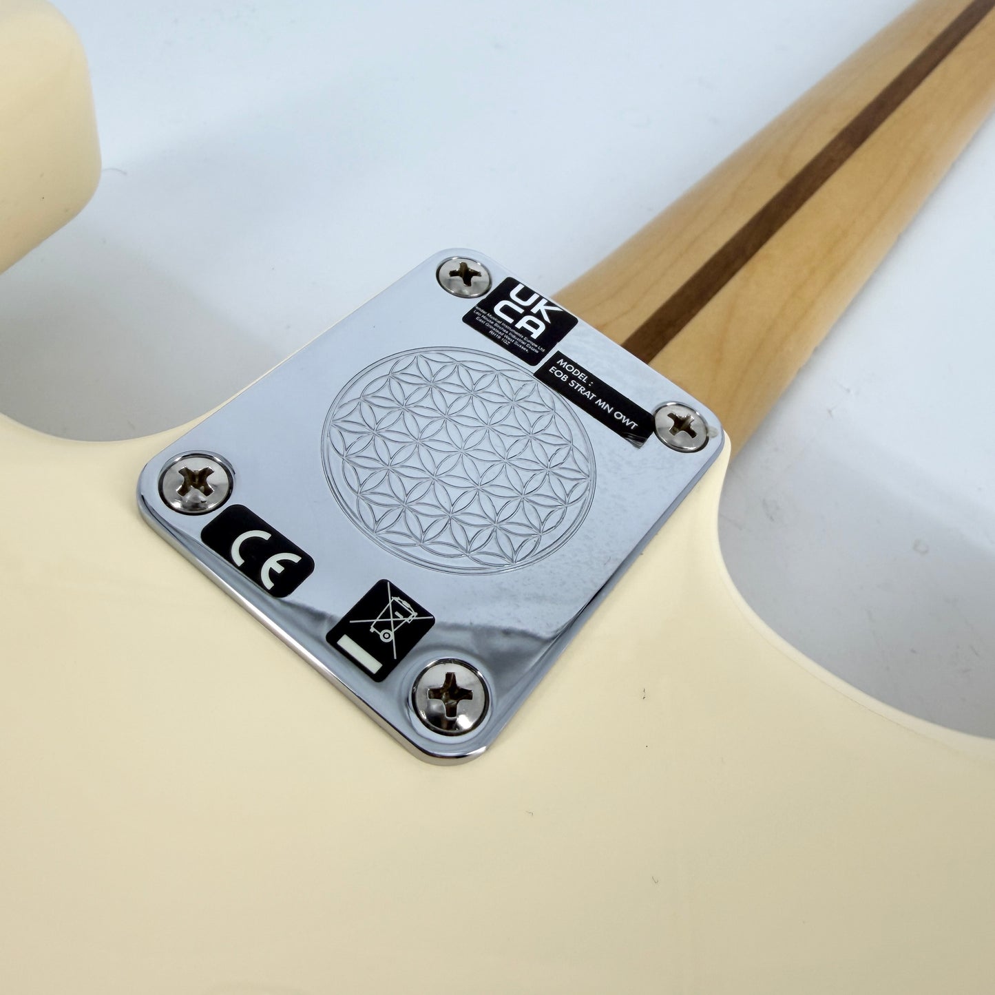 2023 Fender Ed O'Brien Sustainer Stratocaster - Olympic White