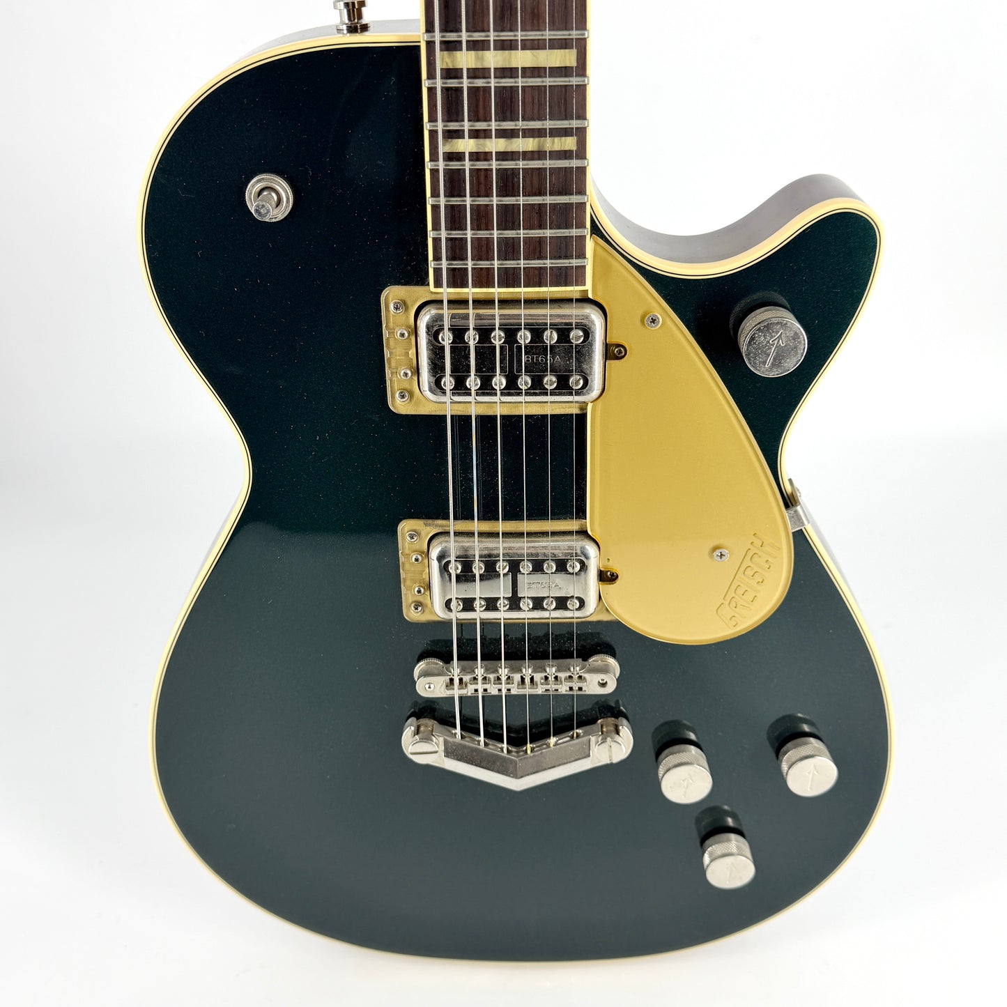 2018 Gretsch G6228T Players Edition Jet BT V-Stoptail - Cadillac Green