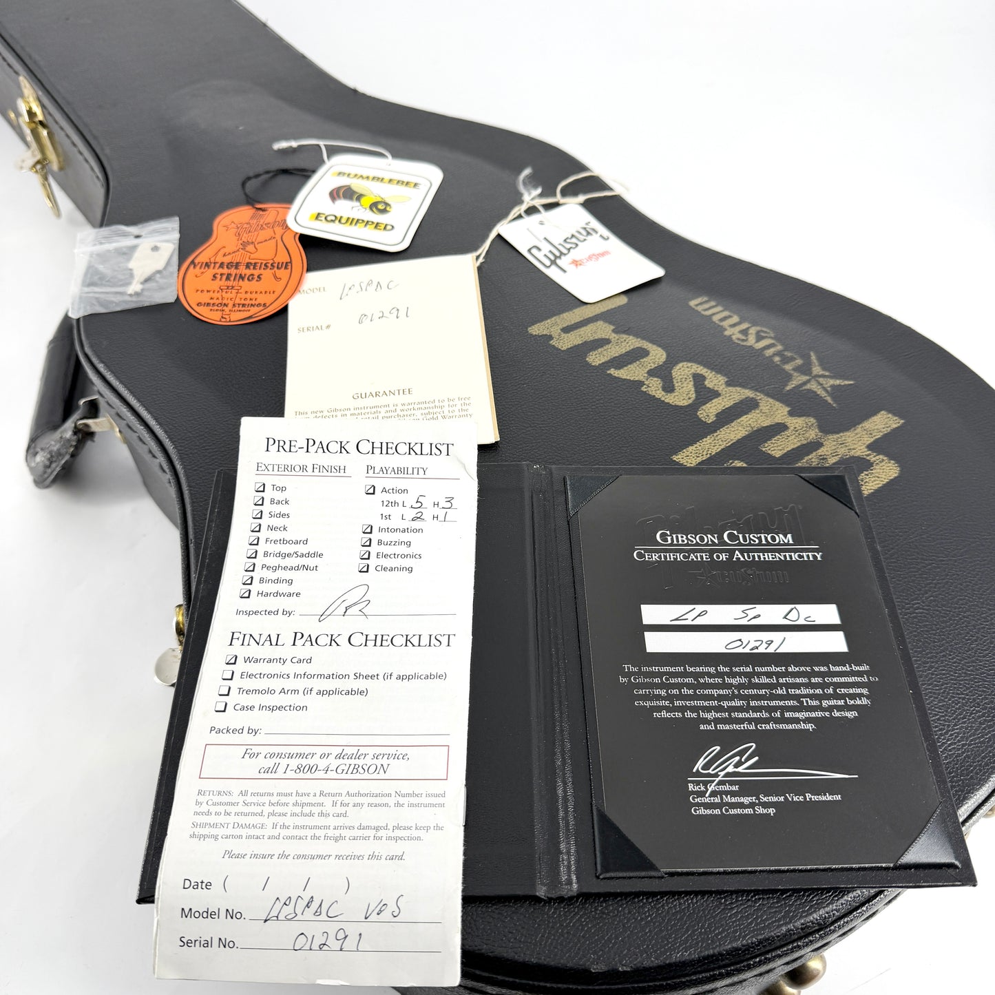 2011 Gibson Custom Shop Les Paul Special DC 1960 Reissue – TV Yellow
