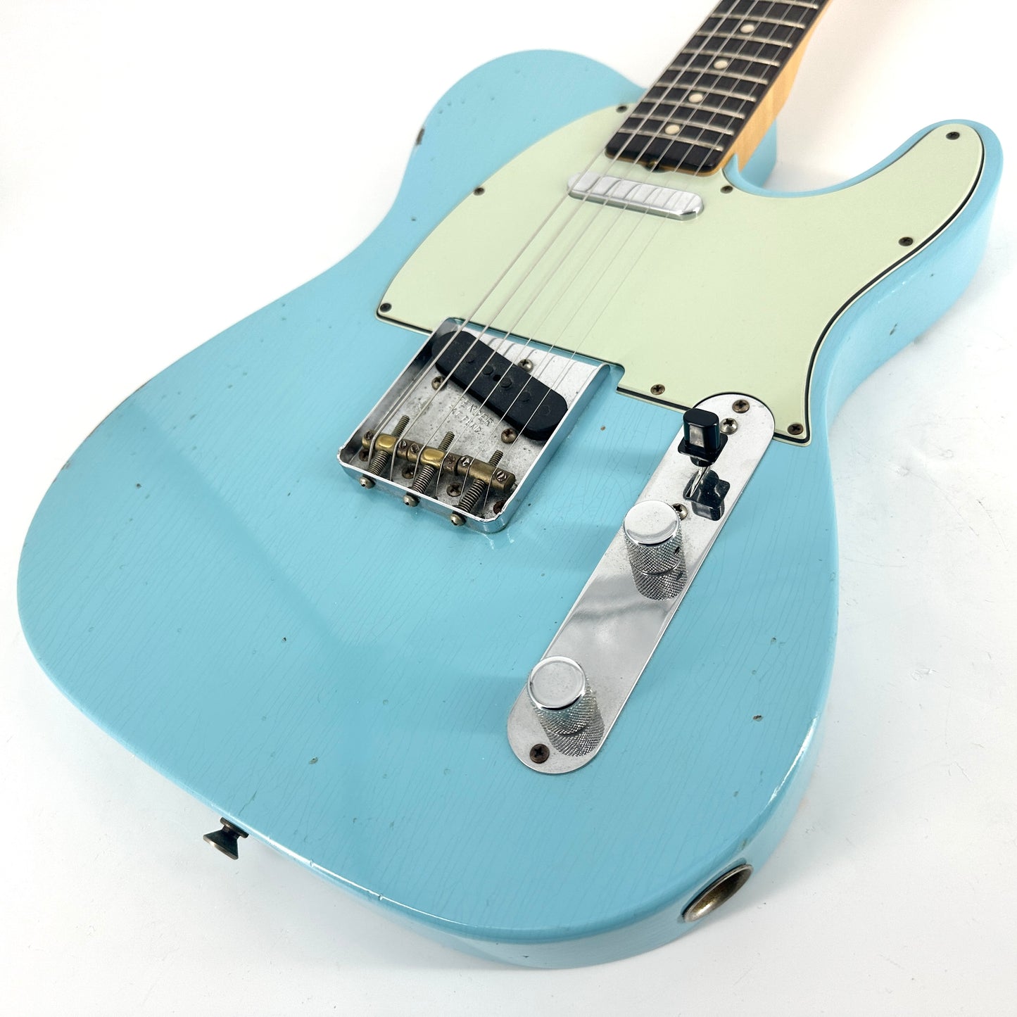 2020 Fender Custom Shop 1960 Telecaster Journeyman Relic - Daphne Blue