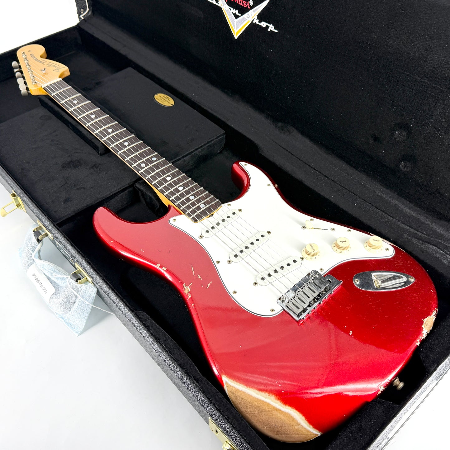 2025 Fender Custom Shop Stratocaster Pro W25 Relic - Candy Apple Red