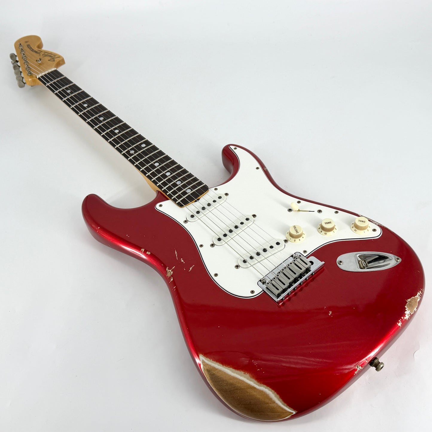2025 Fender Custom Shop Stratocaster Pro W25 Relic - Candy Apple Red