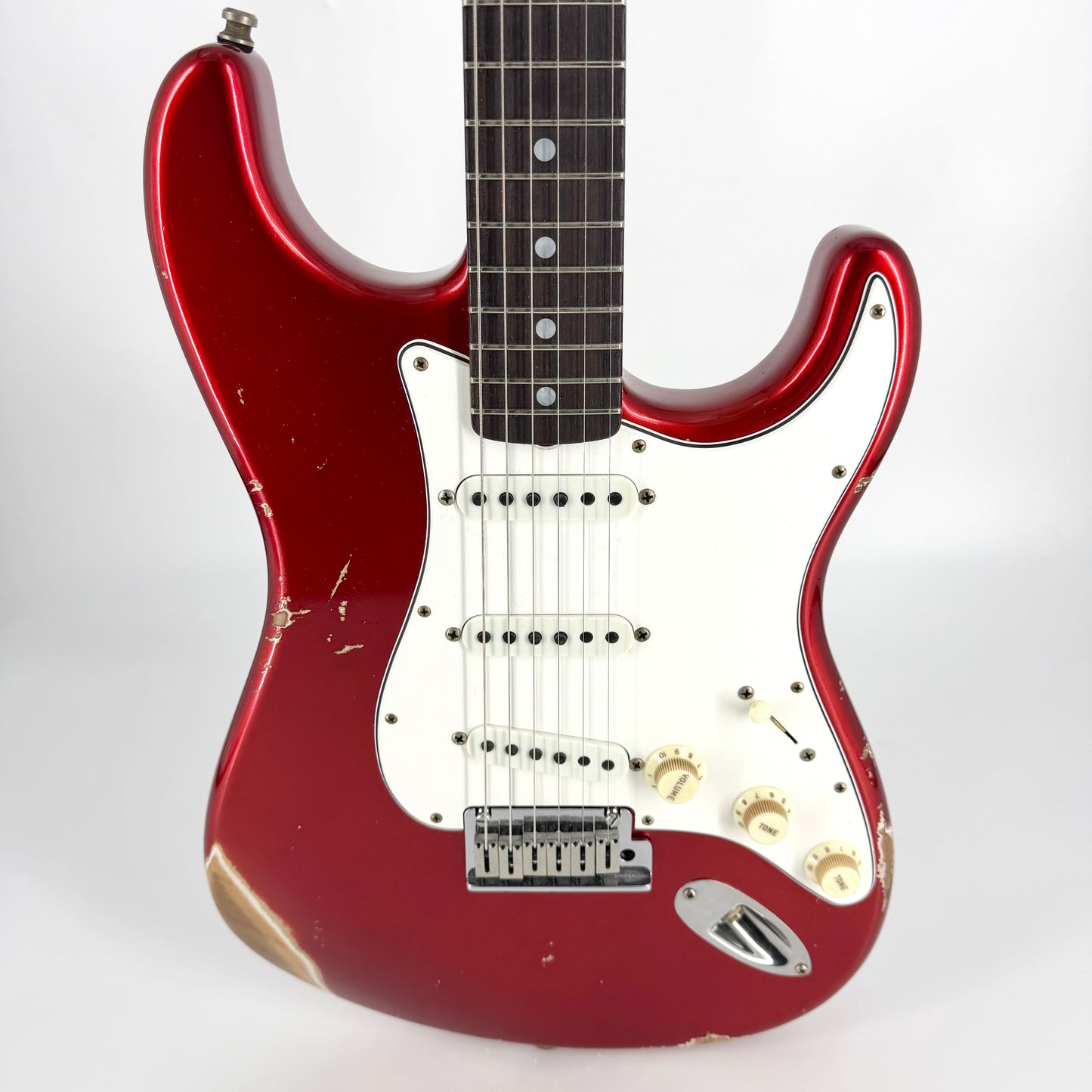 2025 Fender Custom Shop Stratocaster Pro W25 Relic - Candy Apple Red