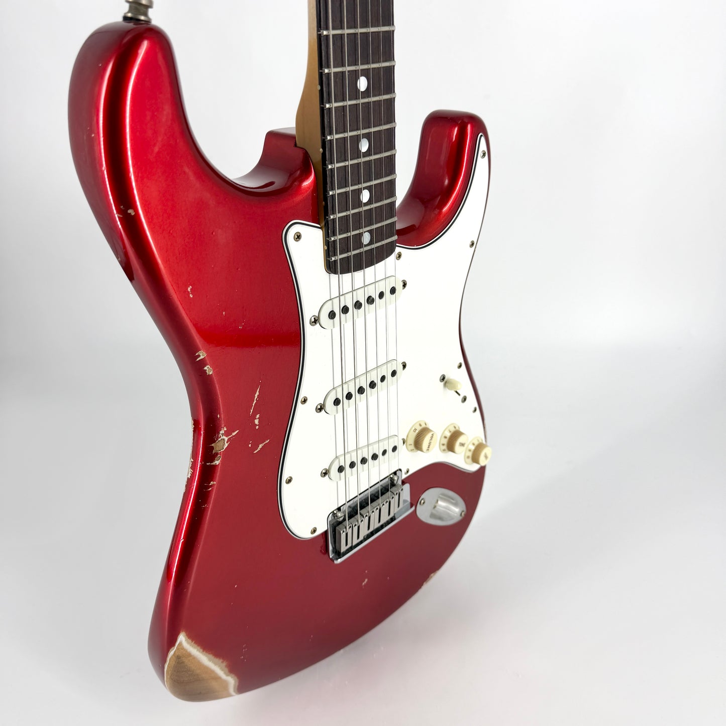 2025 Fender Custom Shop Stratocaster Pro W25 Relic - Candy Apple Red