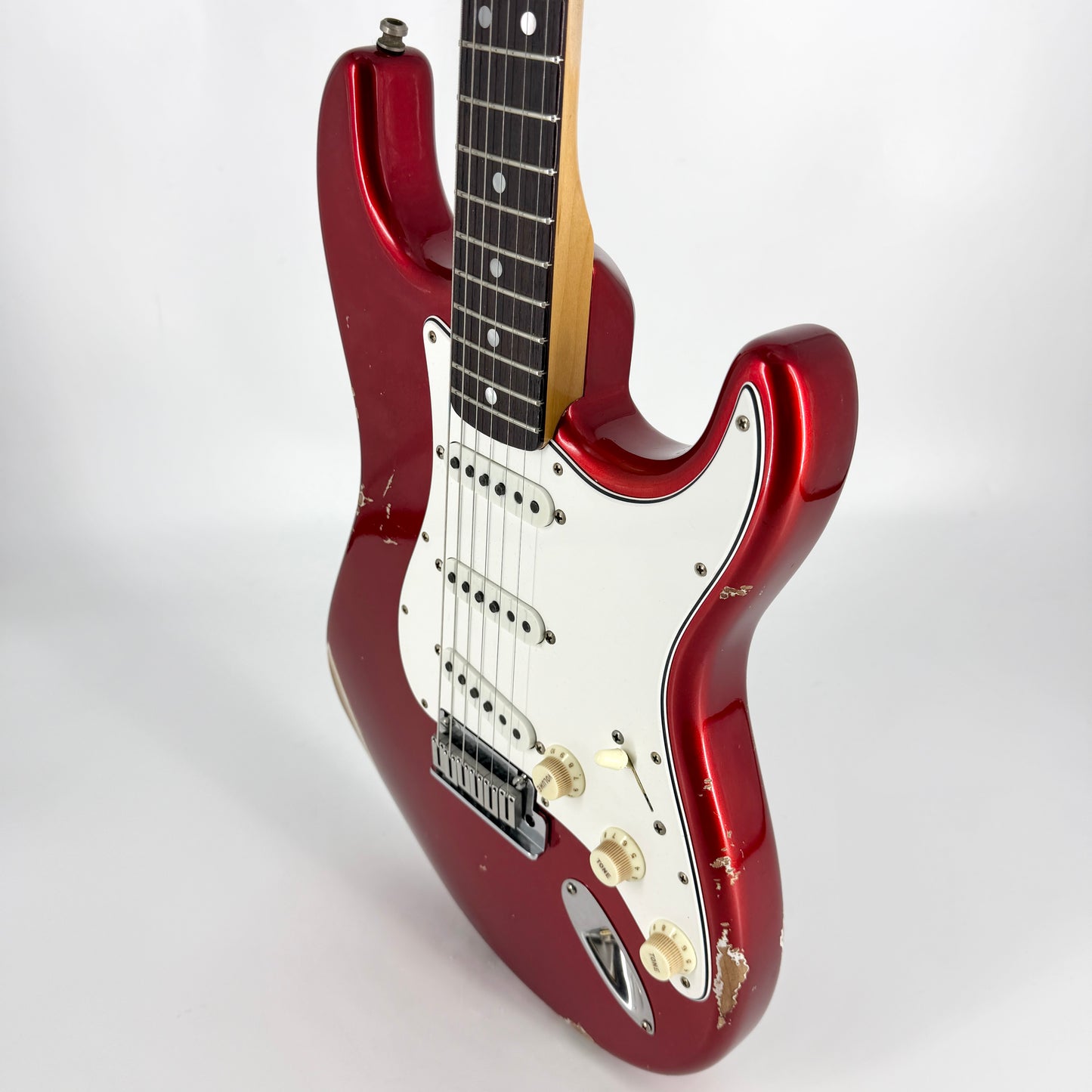 2025 Fender Custom Shop Stratocaster Pro W25 Relic - Candy Apple Red