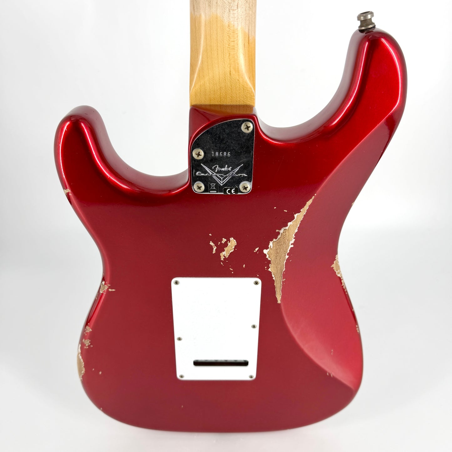 2025 Fender Custom Shop Stratocaster Pro W25 Relic - Candy Apple Red