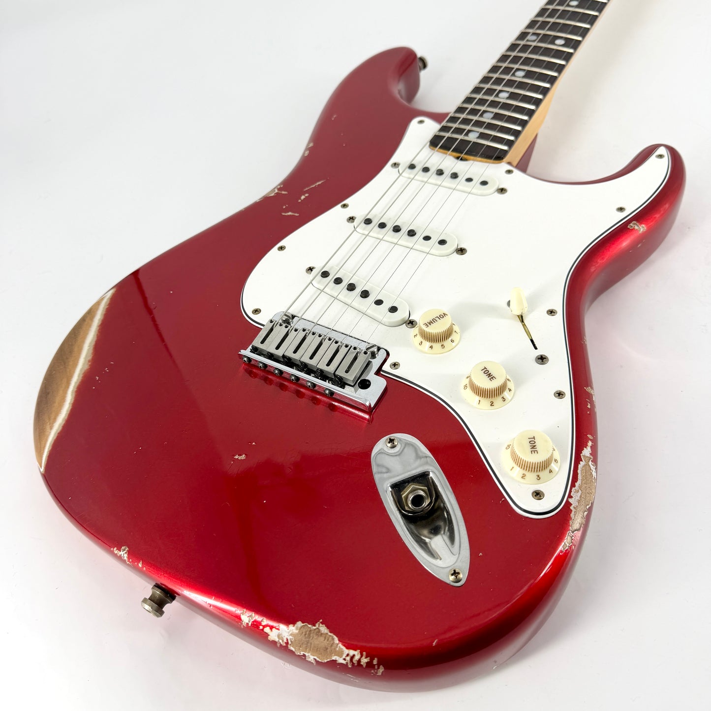 2025 Fender Custom Shop Stratocaster Pro W25 Relic - Candy Apple Red