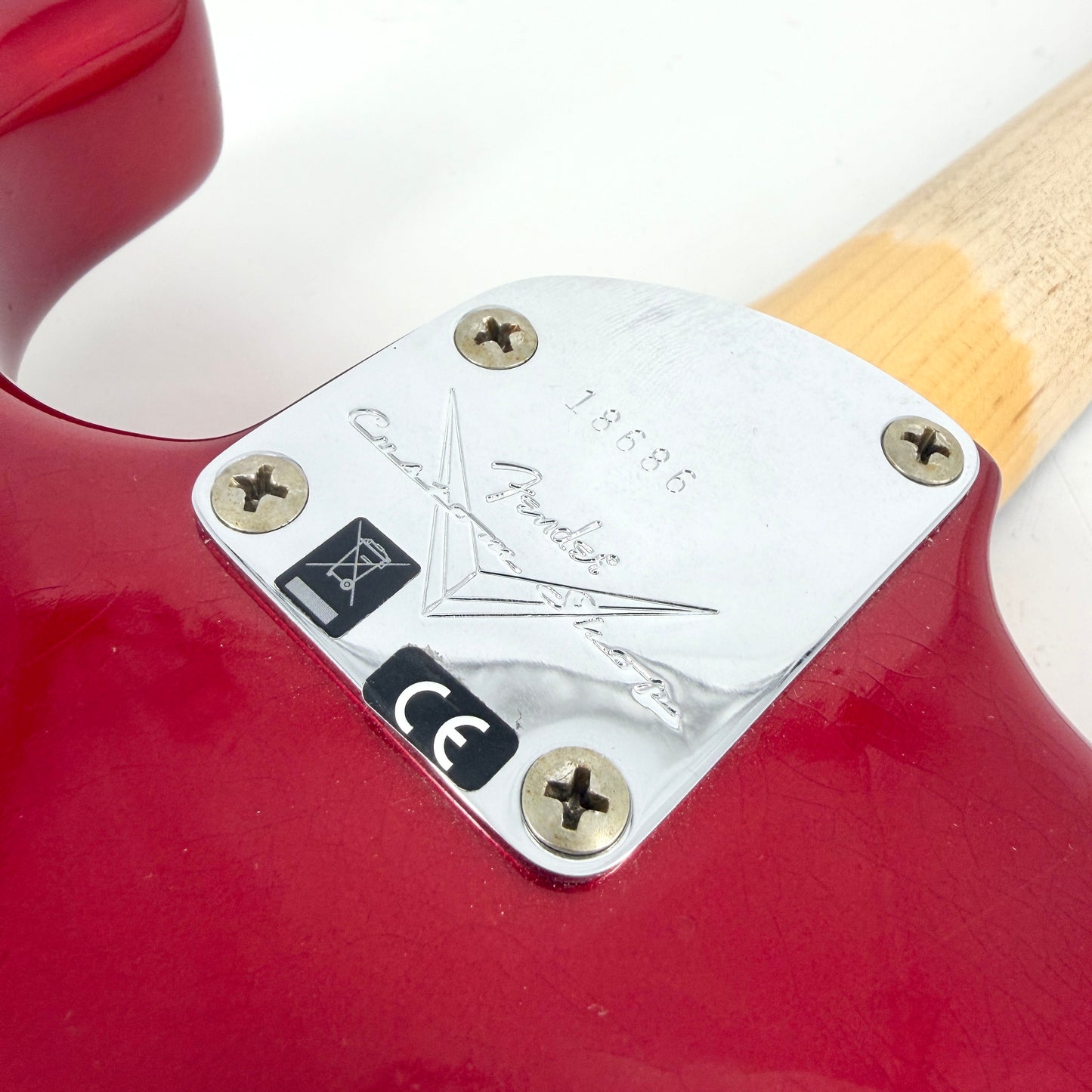 2025 Fender Custom Shop Stratocaster Pro W25 Relic - Candy Apple Red