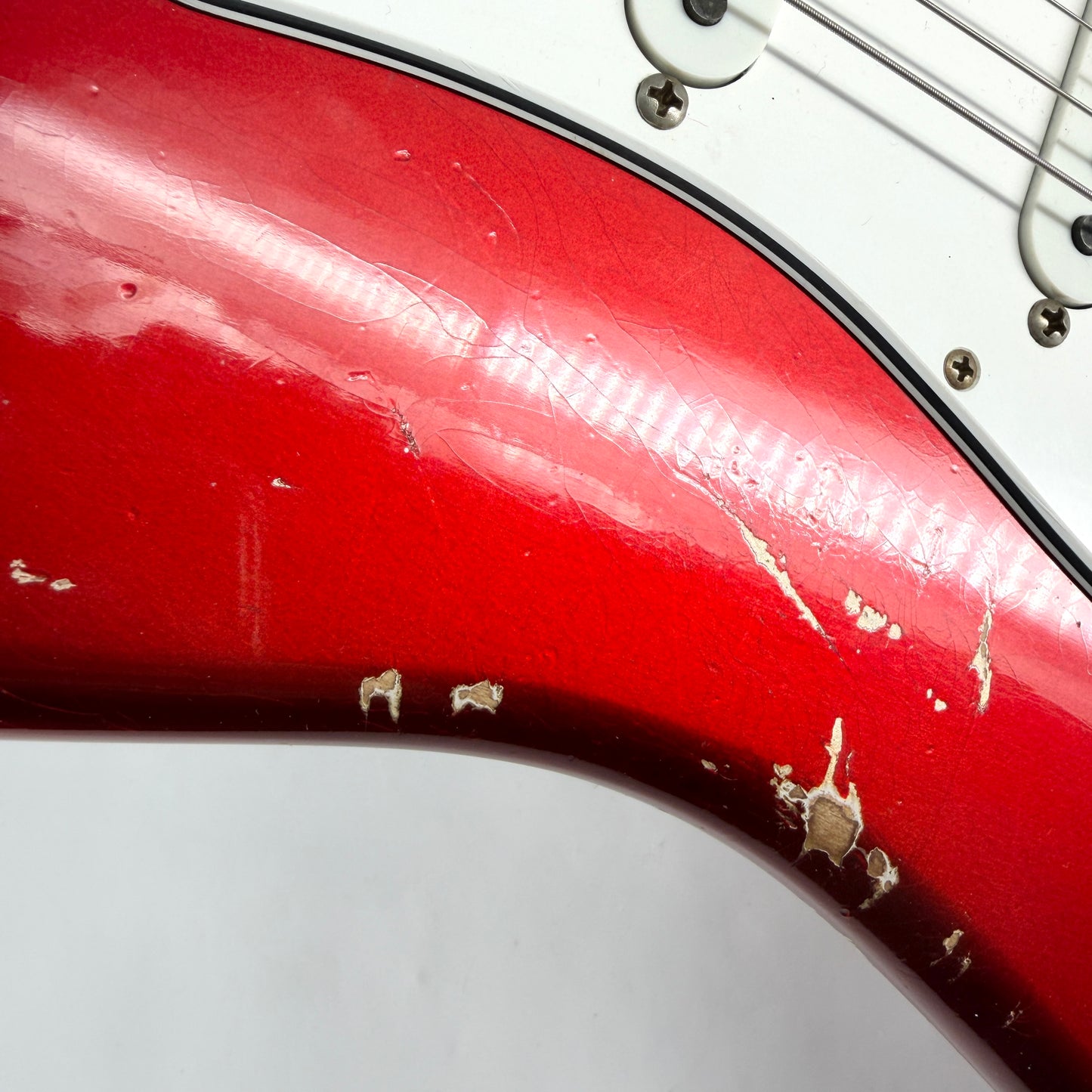 2025 Fender Custom Shop Stratocaster Pro W25 Relic - Candy Apple Red