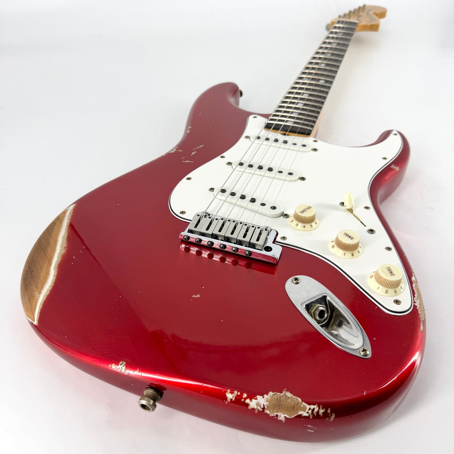 2025 Fender Custom Shop Stratocaster Pro W25 Relic - Candy Apple Red