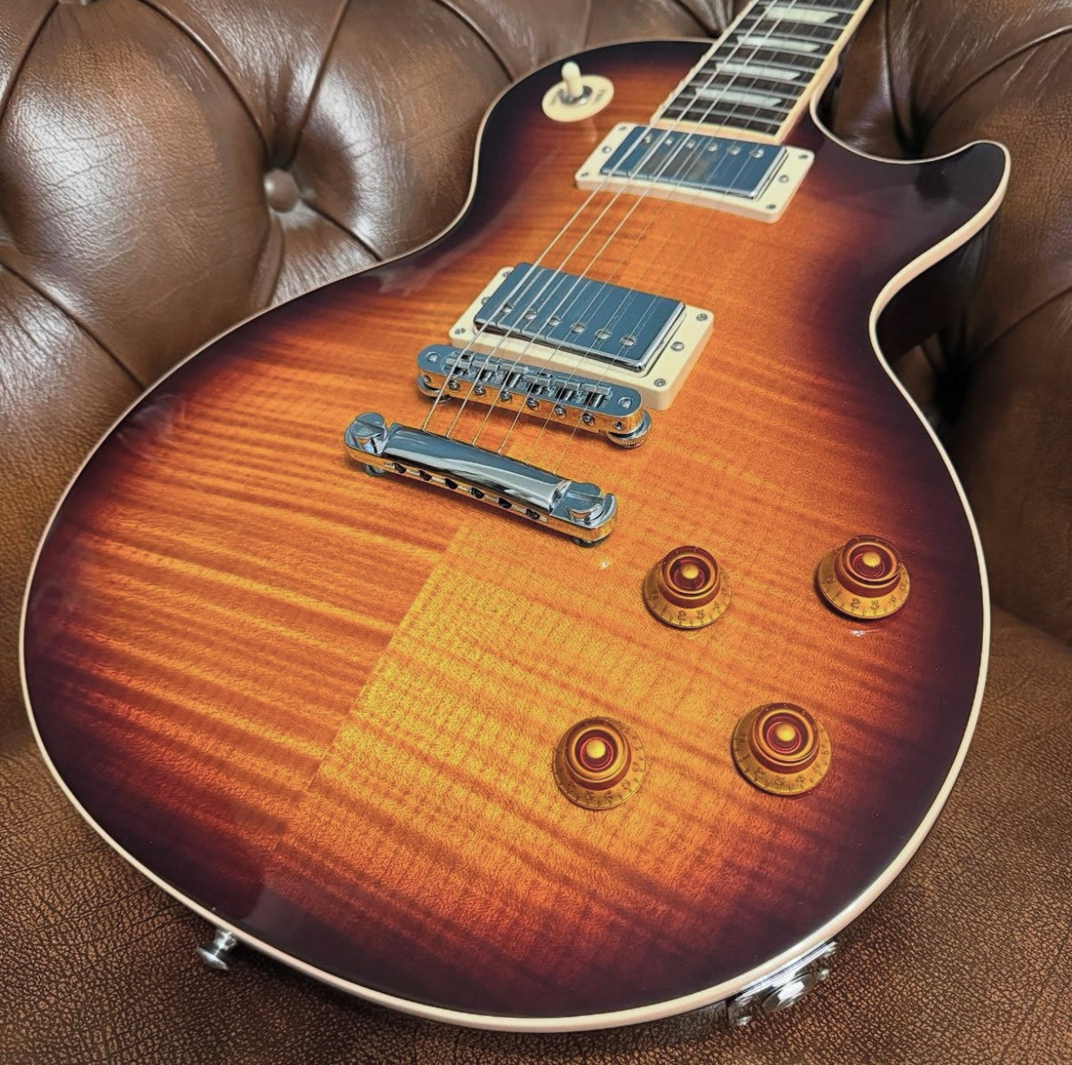 2013 Gibson Les Paul Standard Plus – Desert Burst