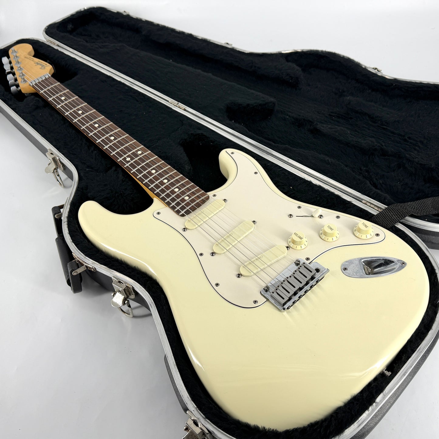 1991 Fender Strat Plus - Olympic White