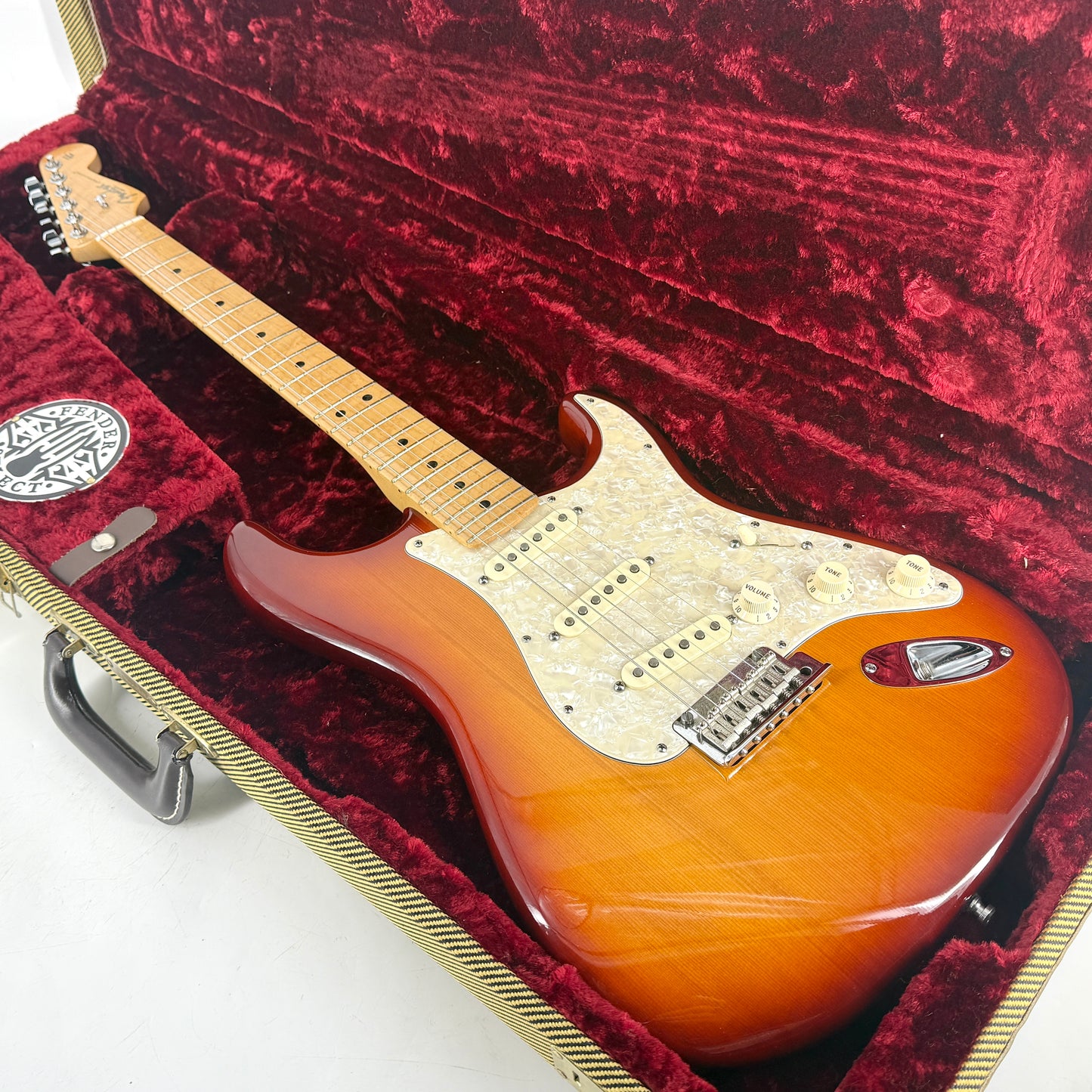 2014 Fender American Select Port Orford Cedar Limited Edition Stratocaster - Sienna Sunburst
