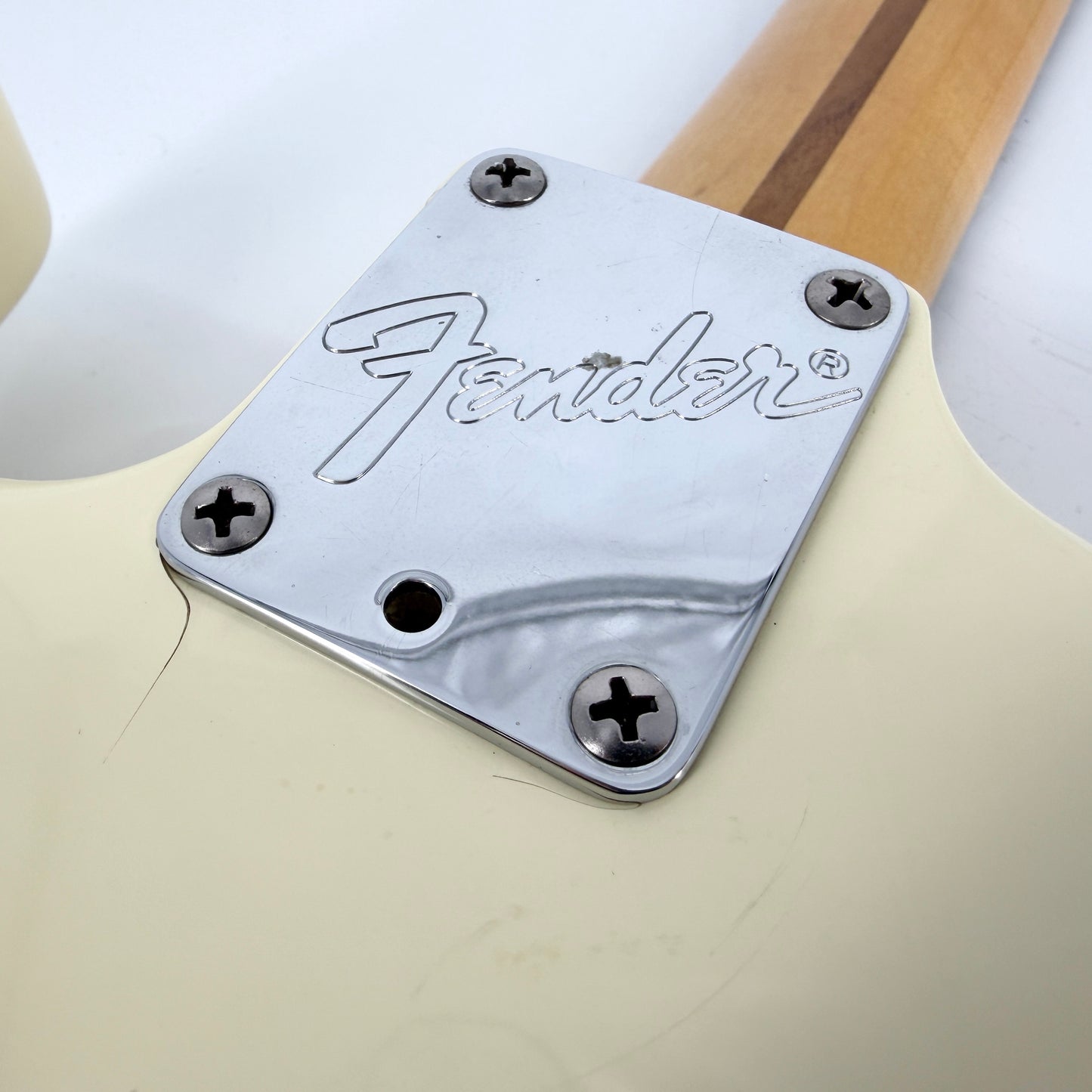 1991 Fender Strat Plus - Olympic White