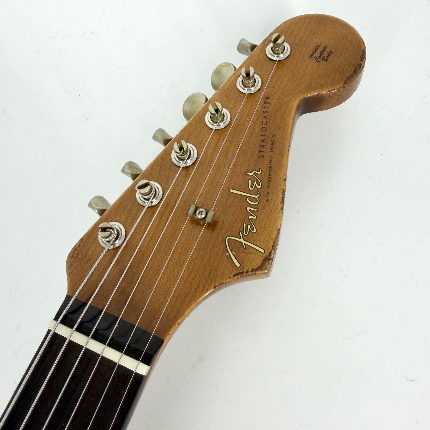 2024 Fender Custom Shop Limited Edition '61 Roasted Super Heavy Relic Stratocaster – Black over Sunburst