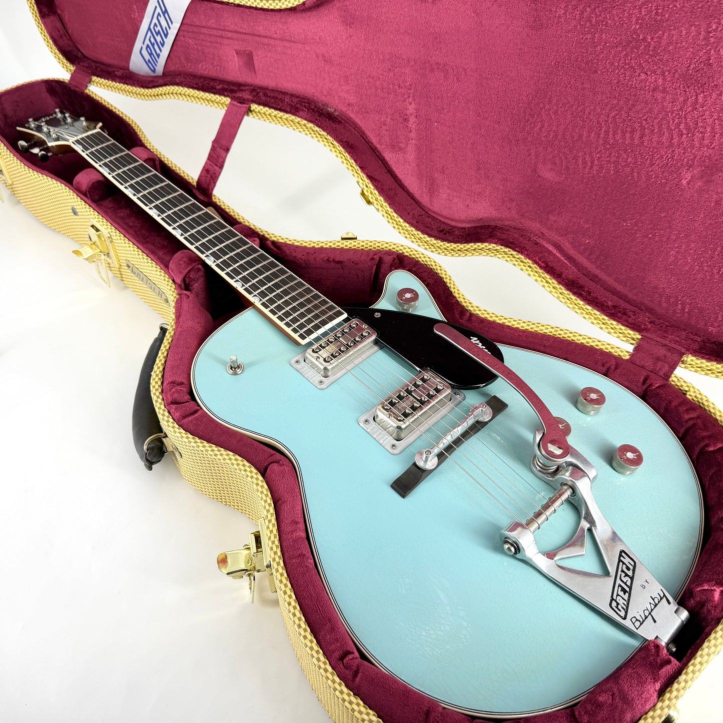 2022 Gretsch Masterbuilt Stephen Stern G6128-CS '62 Duo Jet - Motor City Blue