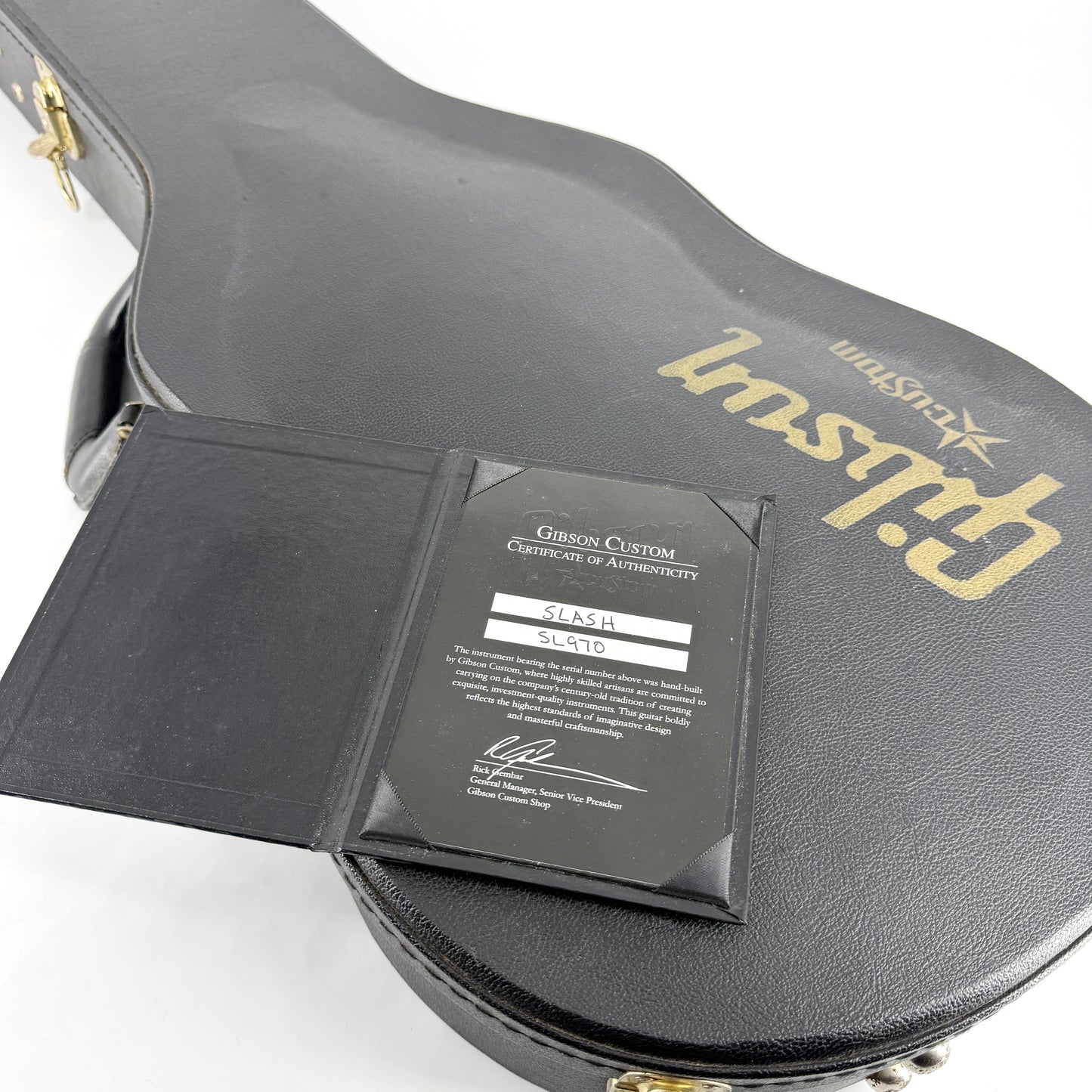 2011 Gibson Custom Shop Slash Signature Les Paul – Dark Tobacco Burst