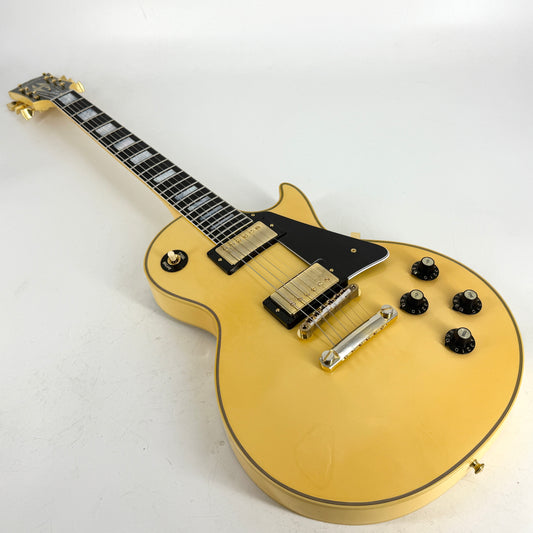 2023 Gibson Custom Shop M2M 1968 Les Paul Custom – Heavy Antique White