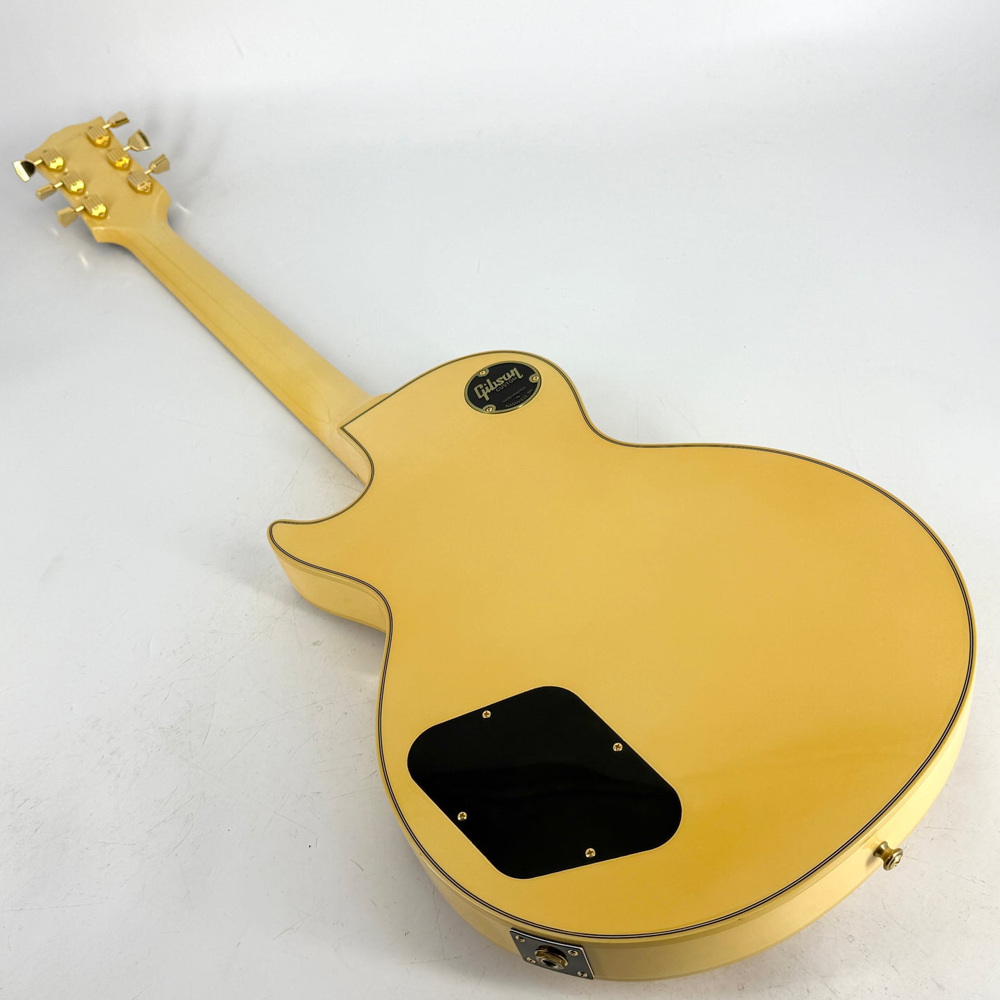 2023 Gibson Custom Shop M2M 1968 Les Paul Custom – Heavy Antique White