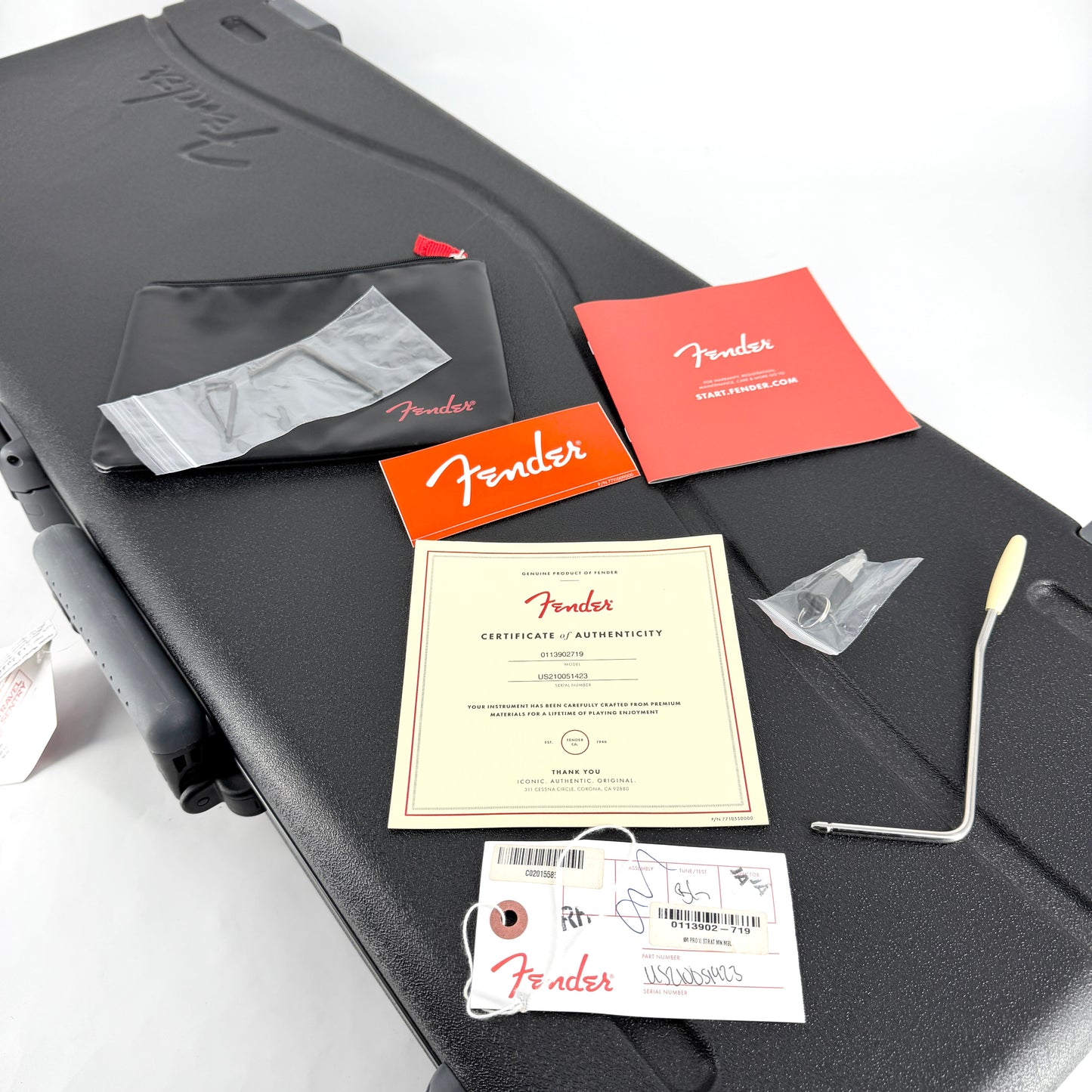 2021 Fender American Professional II Stratocaster – Miami Blue