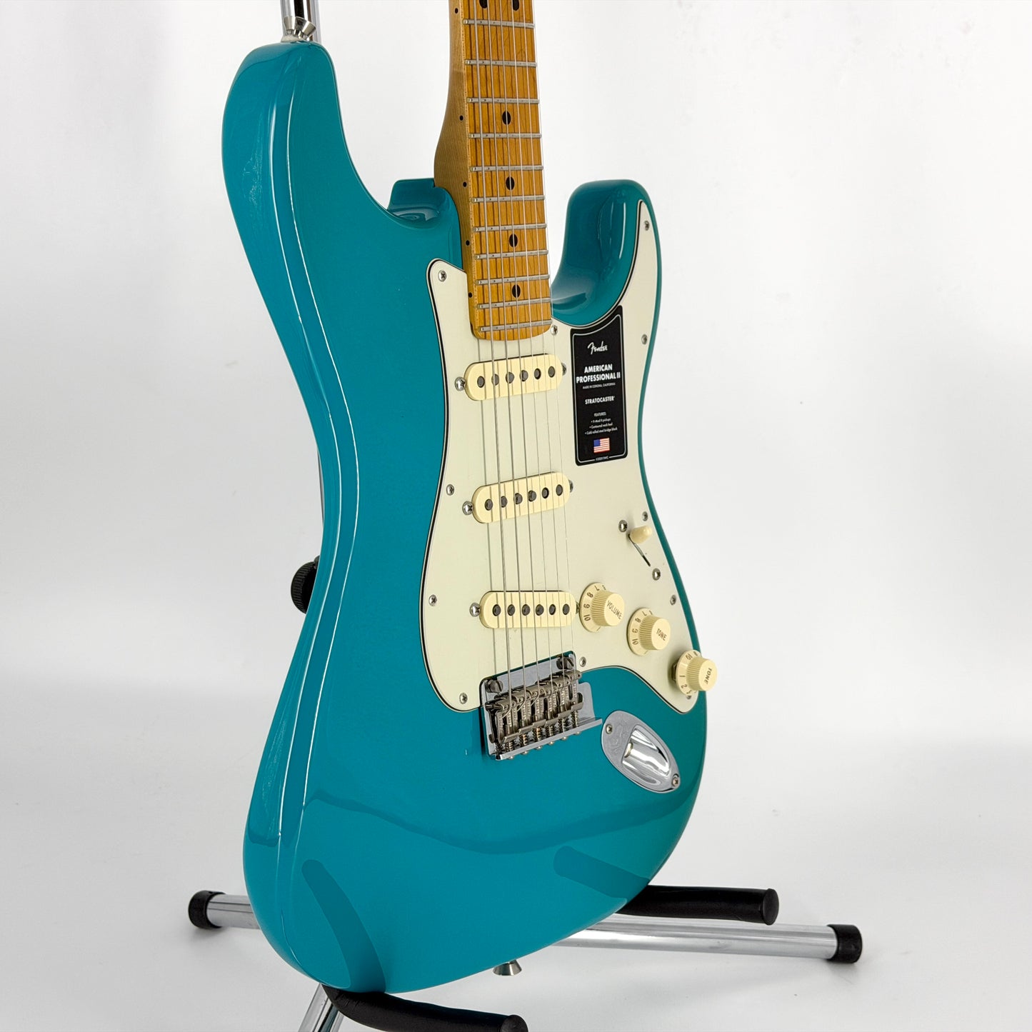 2021 Fender American Professional II Stratocaster – Miami Blue